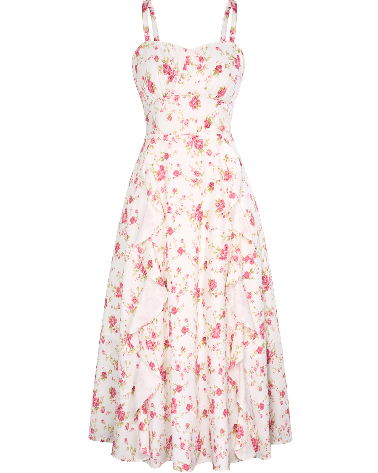 belle poque Sun Dresses for Women 2025 Boho Midi Fairy Wedding Guest Dresses