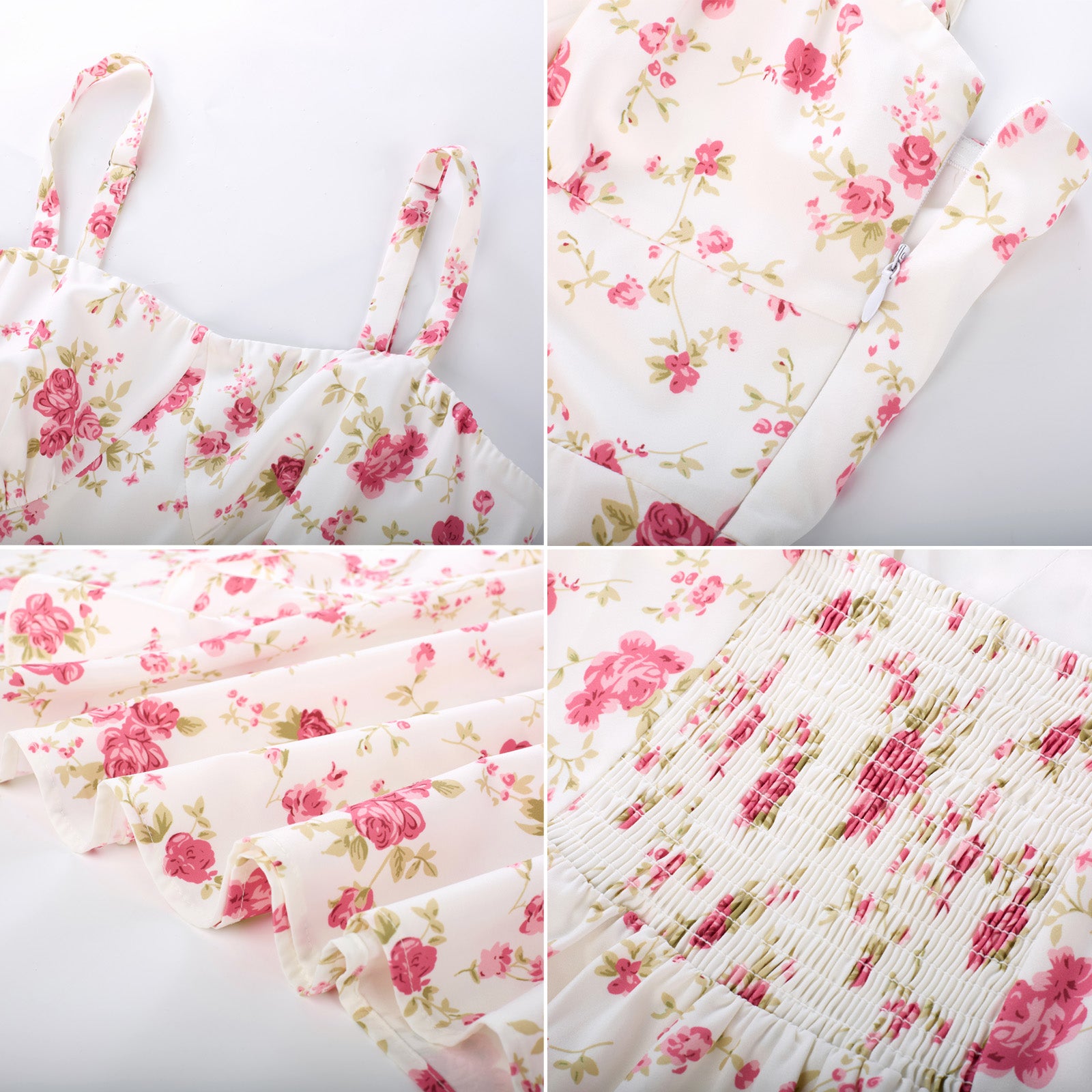 belle poque Sun Slip Dresses for Women Boho Maxi Dresses Casual Spaghetti Ruffle Dress