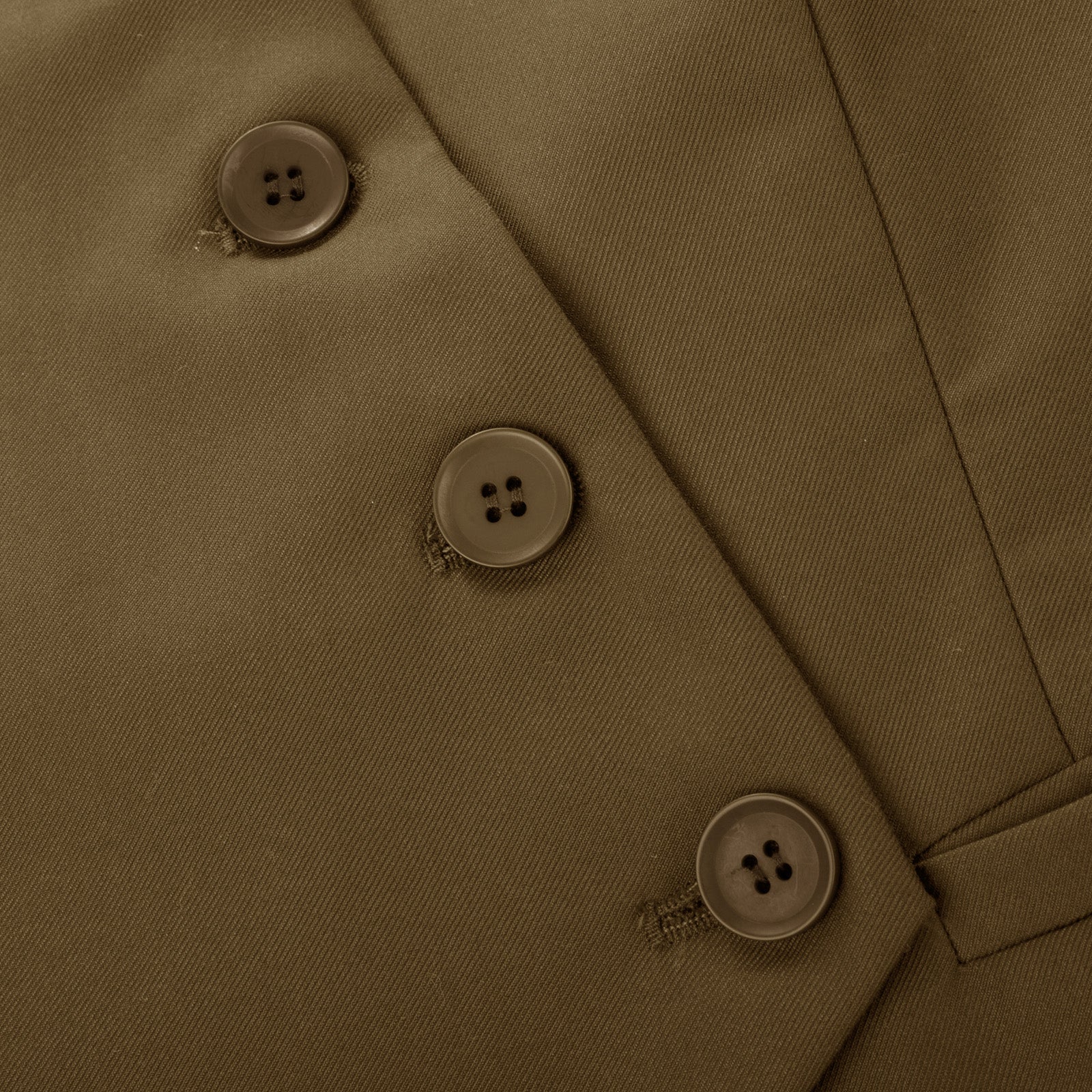 belle poque Vintage Oblique Placket Vest Coat V-Neck Handkerchief Hem Waistcoat