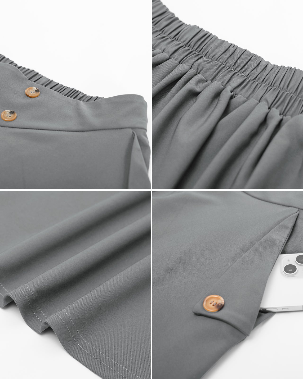 belle poque Vintage A-Line Skirt Midi Skirt Casual Skirt High Waisted Midi Party Skirt Basic A-Line Skirt