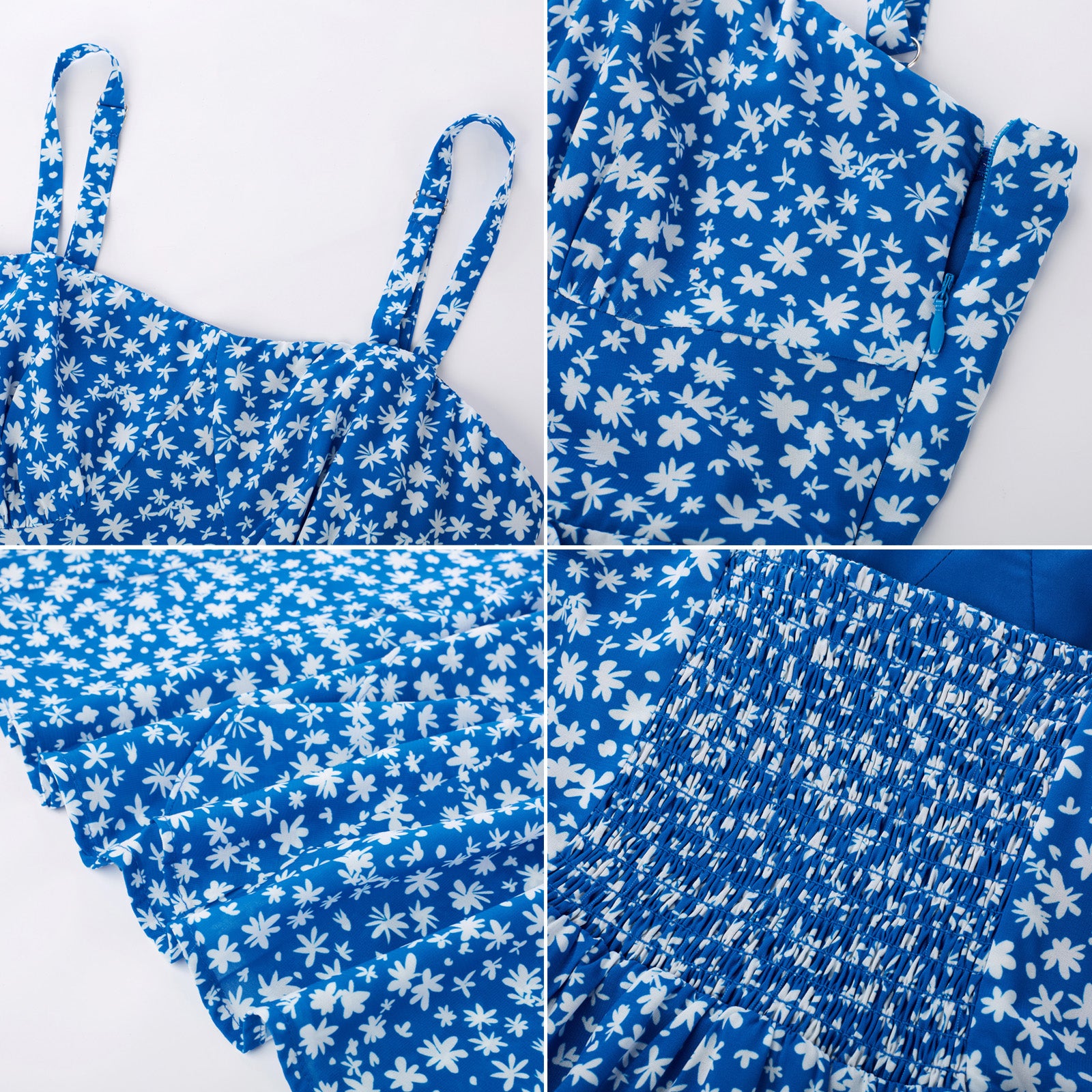 belle poque Sun Slip Dresses for Women Boho Maxi Dresses Casual Spaghetti Ruffle Dress