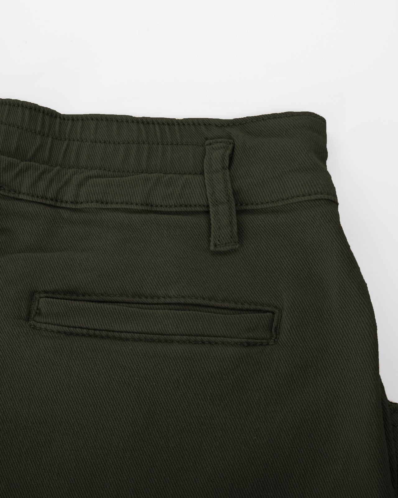 belle poque Bermuda Shorts Elastic Waist Wide Leg Shorts with Pockets & Belts