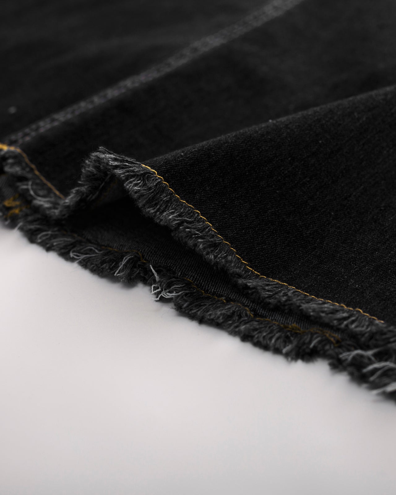 belle poque Multi-Pocket Jean Skirt Elastic High Waist Raw Hem Midi A-Line Skirt