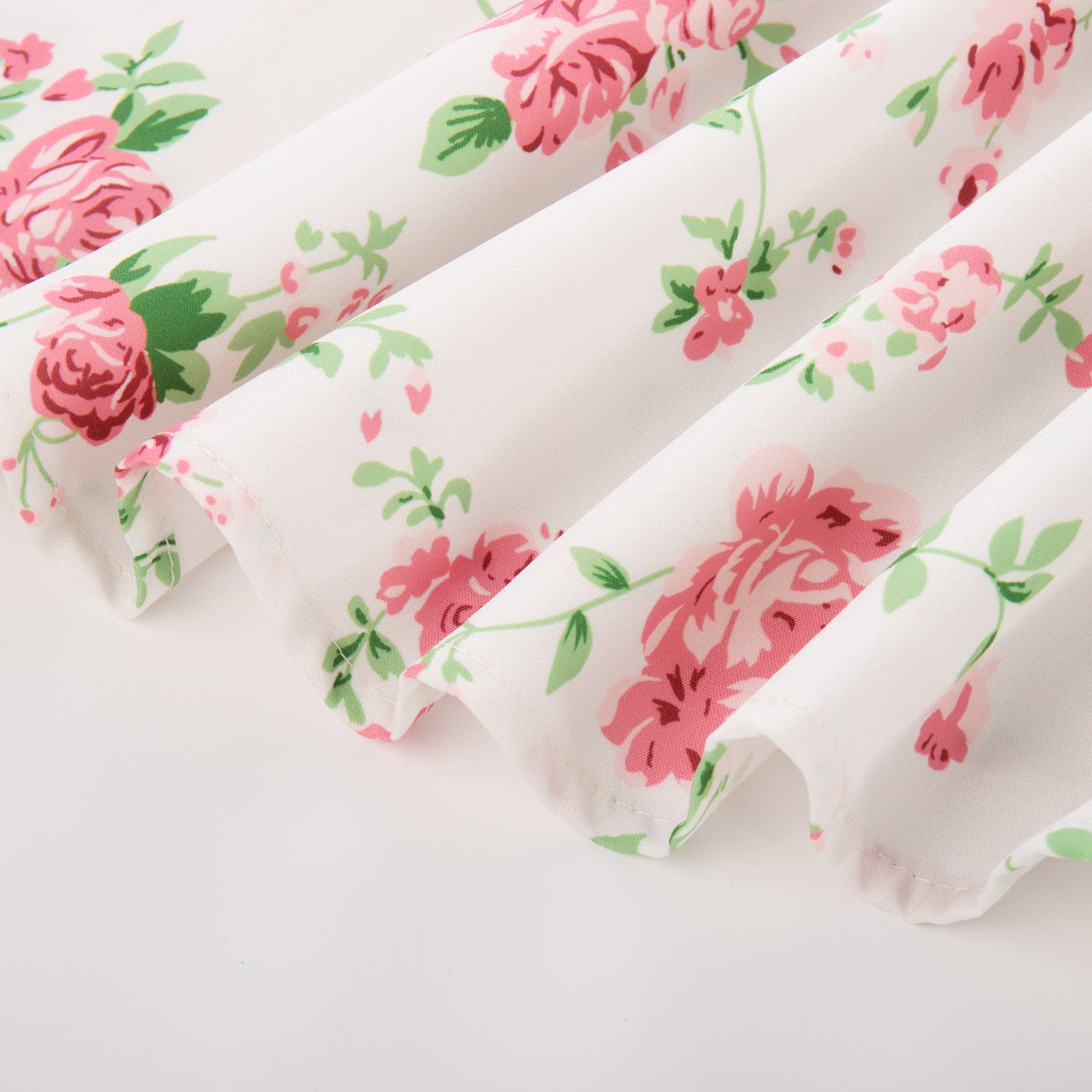 belle poque Vintage Strawberry Patterns Cocktail Dress Sleeveless Spaghetti Strap Ruched Slit A Line Swing Dress with Pockets