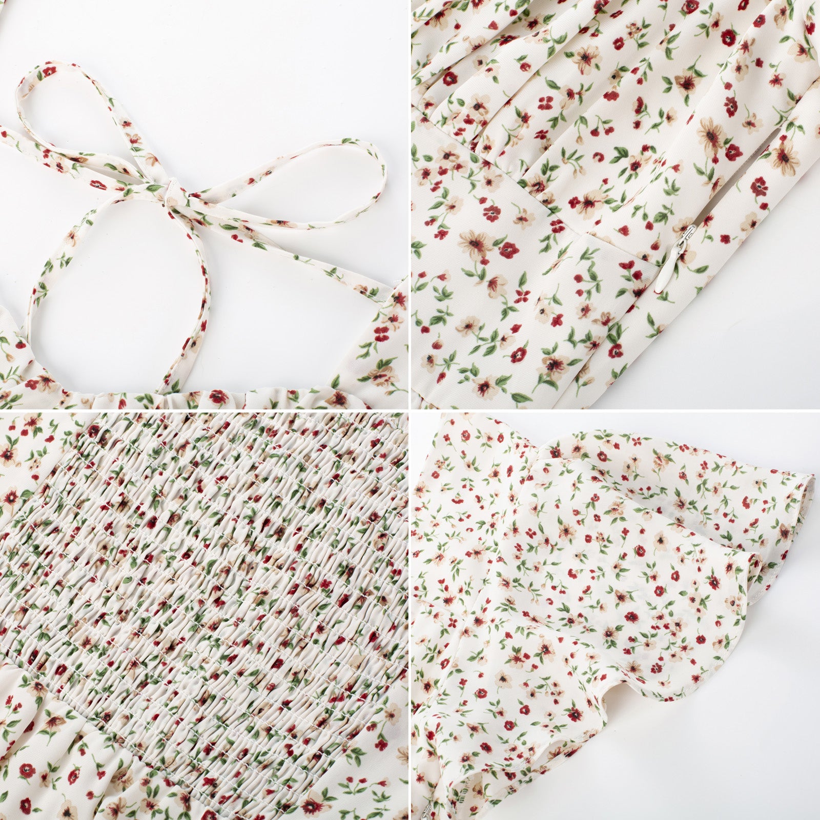 belle poque Floral Print Square Neck Tiered Ruffle Dress 2023 Summer Vintage A-line Swing Midi Dress