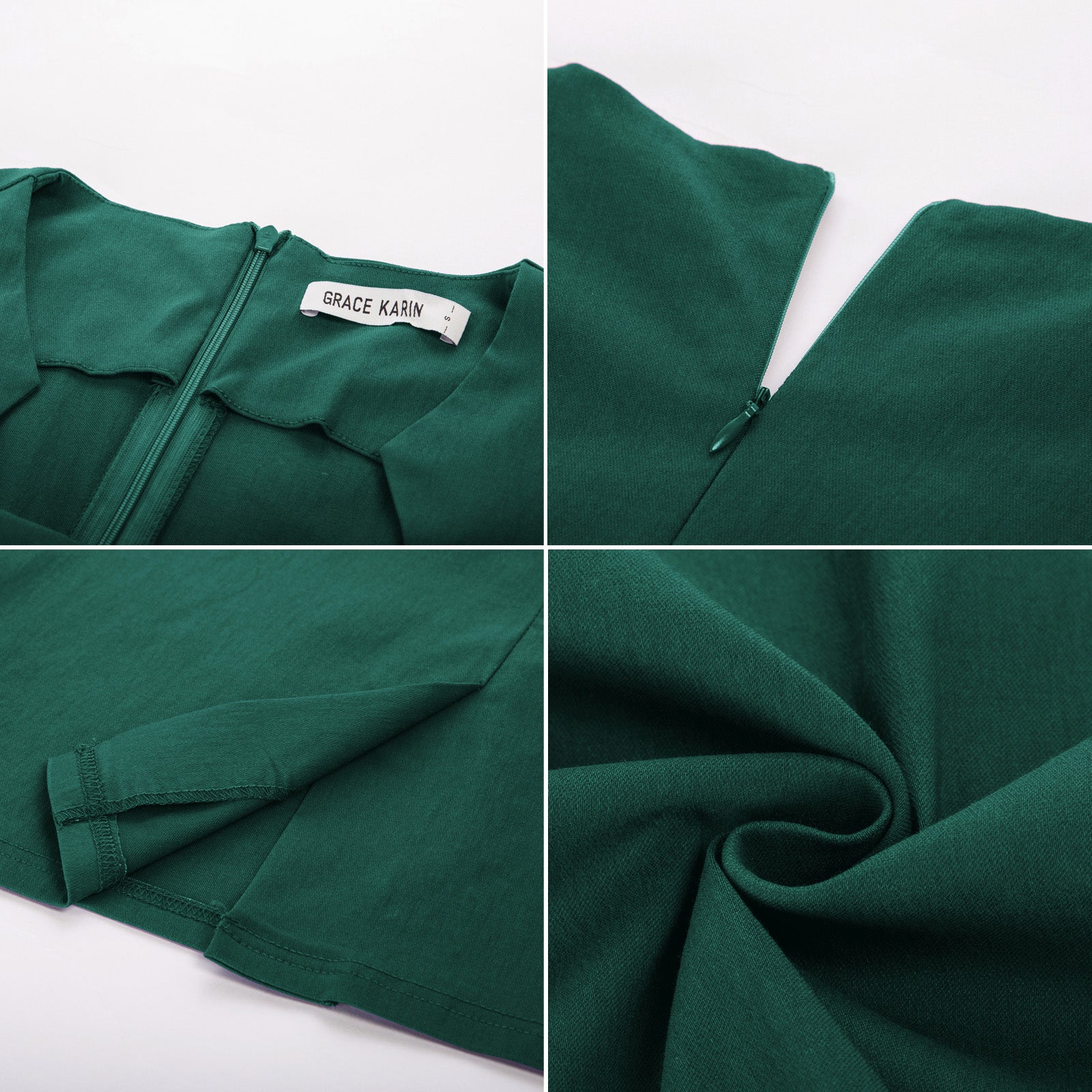 belle poque Vintage Cap Sleeve High Stretchy Hips-Wrapped Bodycon Pencil Dress