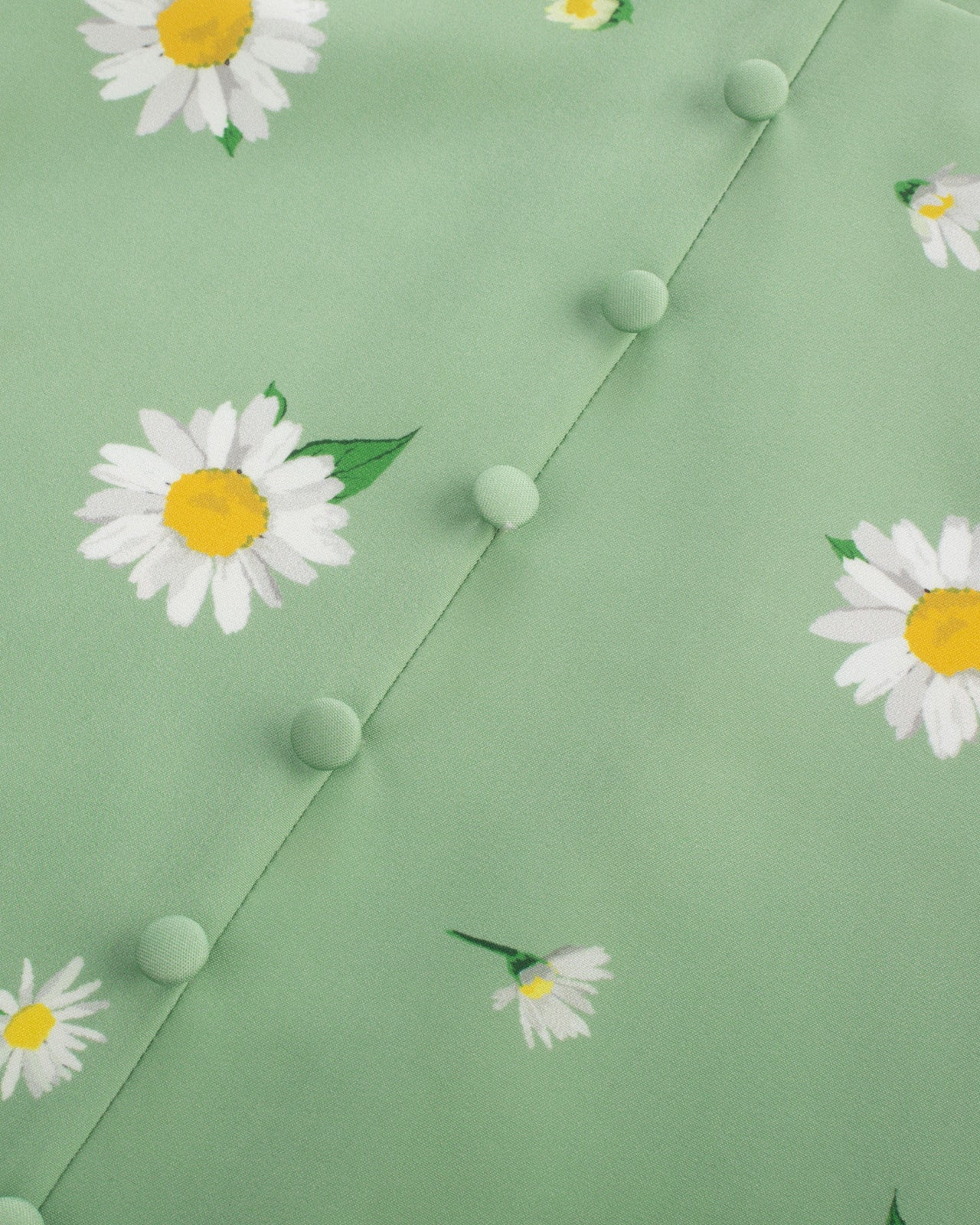 belle poque Vintage Strawberry Patterns Front Slit Dress Puffed Short Sleeve Sweetheart Neck Dress