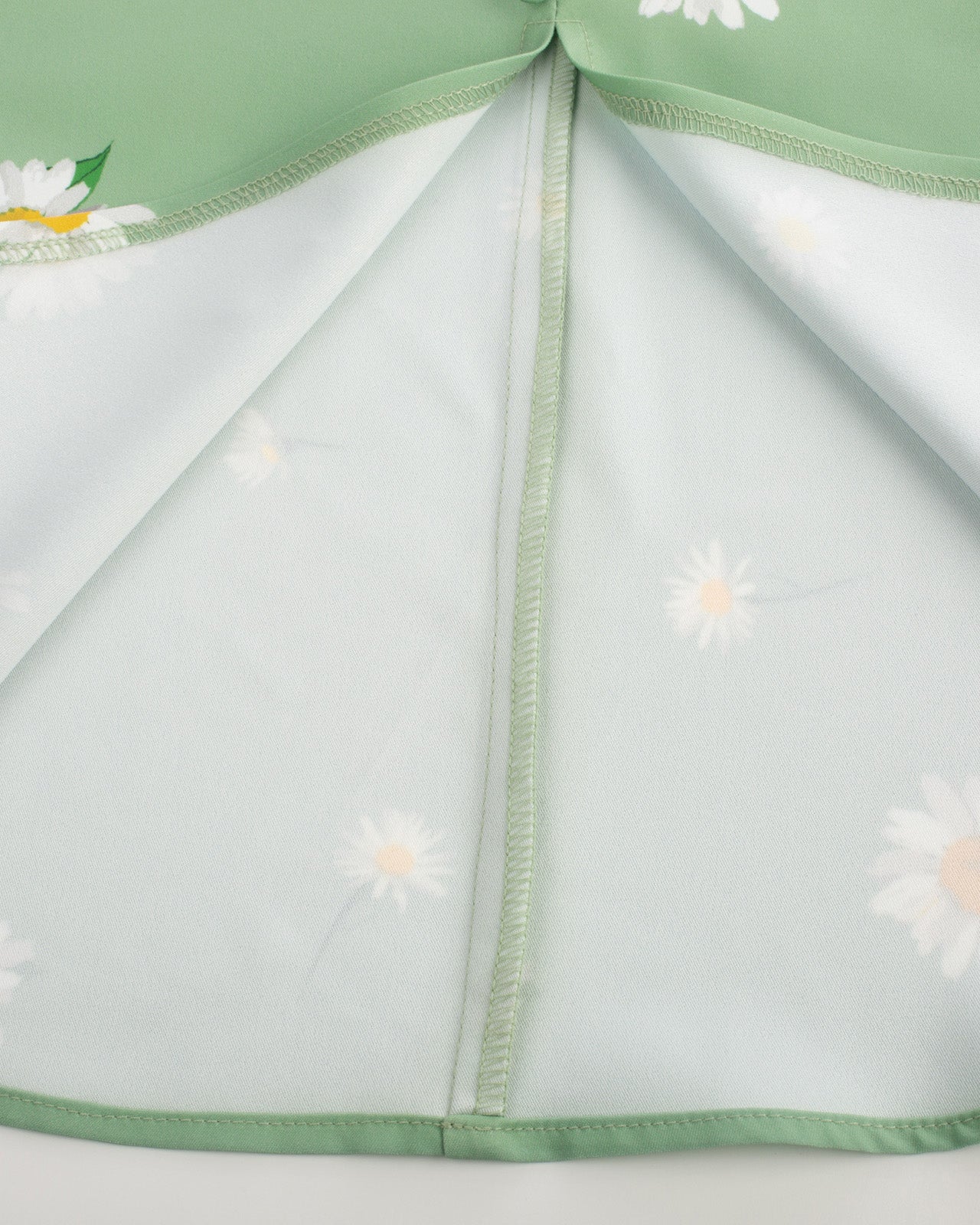 belle poque Vintage Strawberry Patterns Front Slit Dress Puffed Short Sleeve Sweetheart Neck Dress