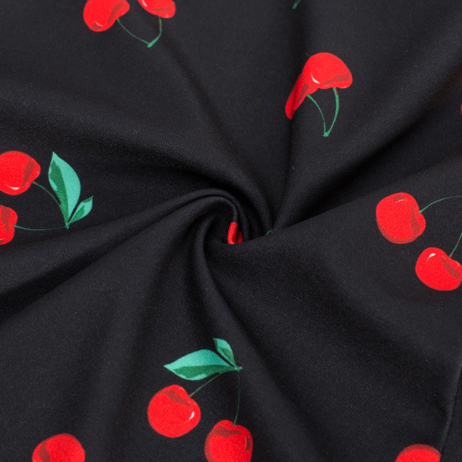 belle poque Vintage A-Line Swing Dress Keyhole Tie Dress Round Neck Work Dress Tea Dress