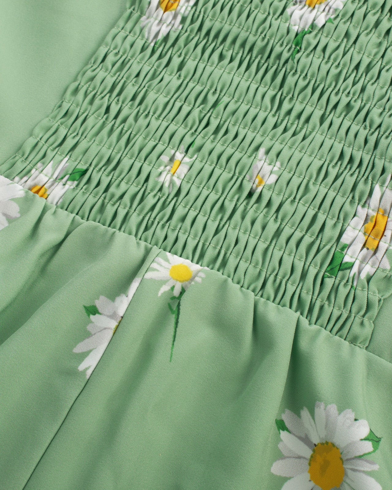 belle poque Vintage Strawberry Patterns Front Slit Dress Puffed Short Sleeve Sweetheart Neck Dress