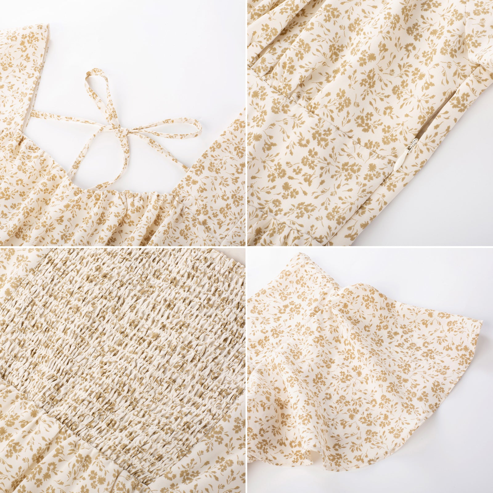 belle poque Floral Print Tiered Ruffle Dress 2026 Summer Vintage A-line Swing Midi Dress