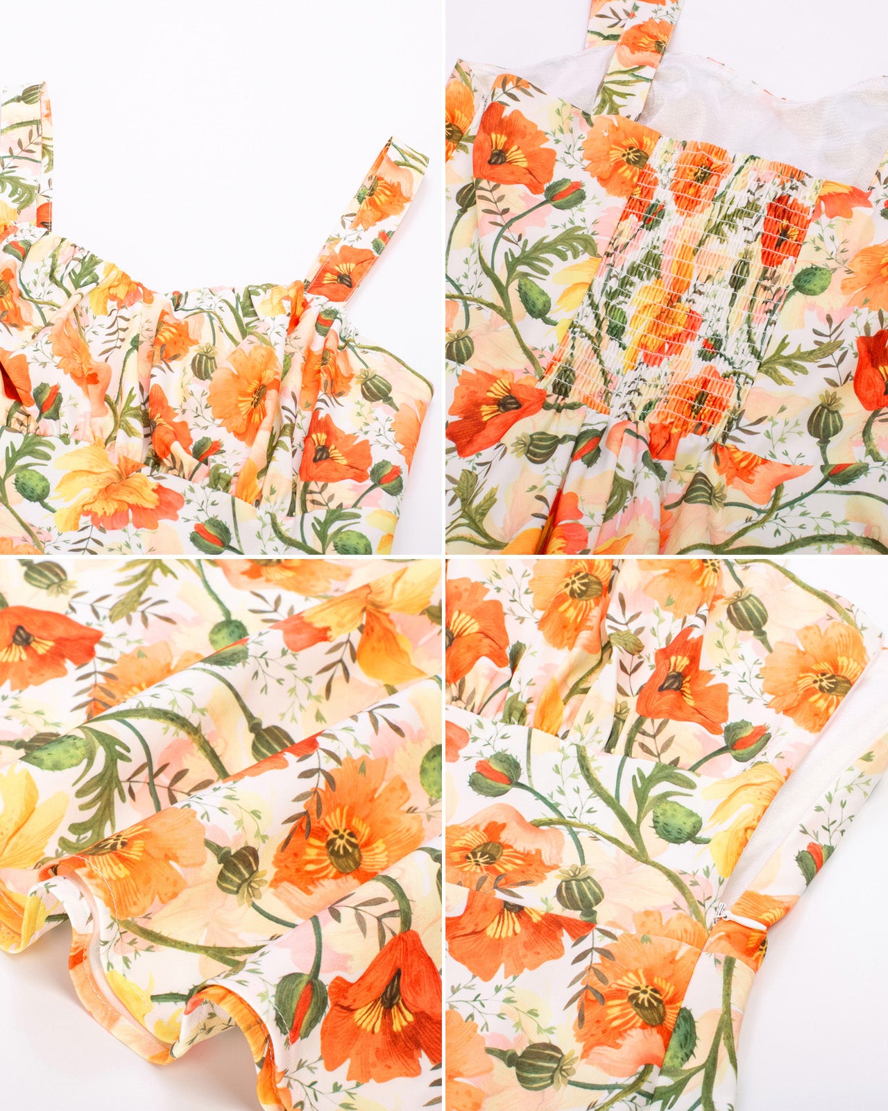 belle poque Vintage Two-Way Defined Waist Dress Ruched Bodice Flared A-Line Dress