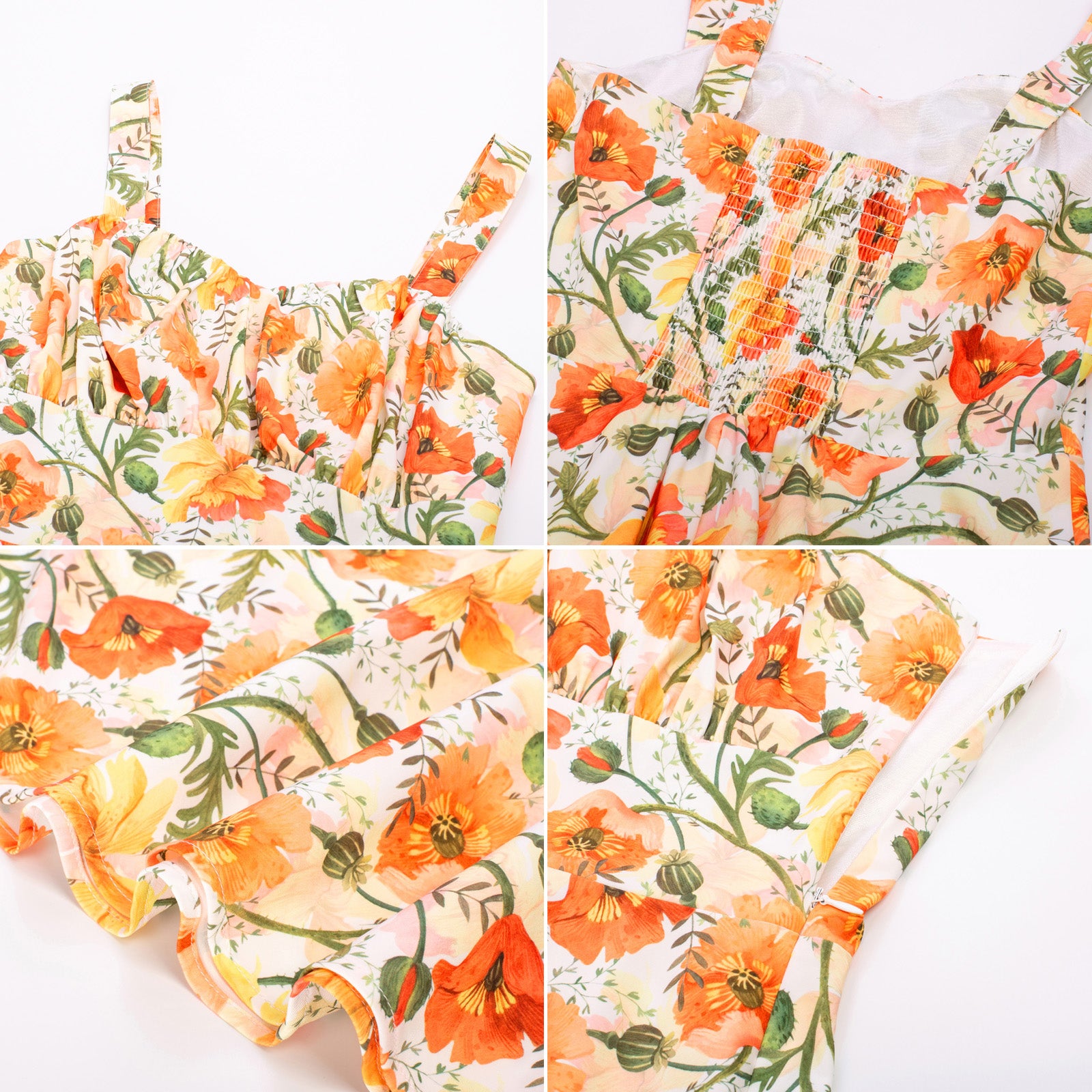 belle poque Vintage Two-Way Defined Waist Dress Ruched Bodice Flared A-Line Dress