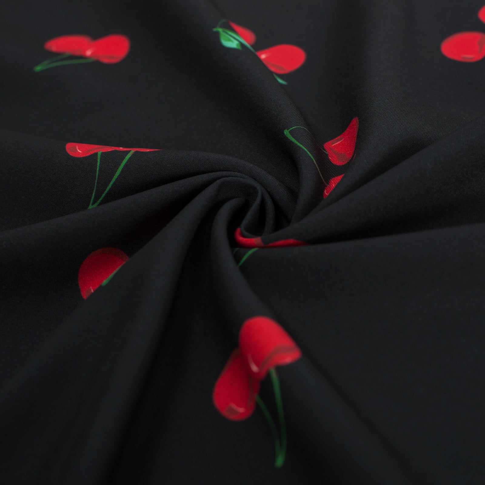 belle poque Swing Skirt with Belt Elastic High Waist Buttons Decorated Skirt