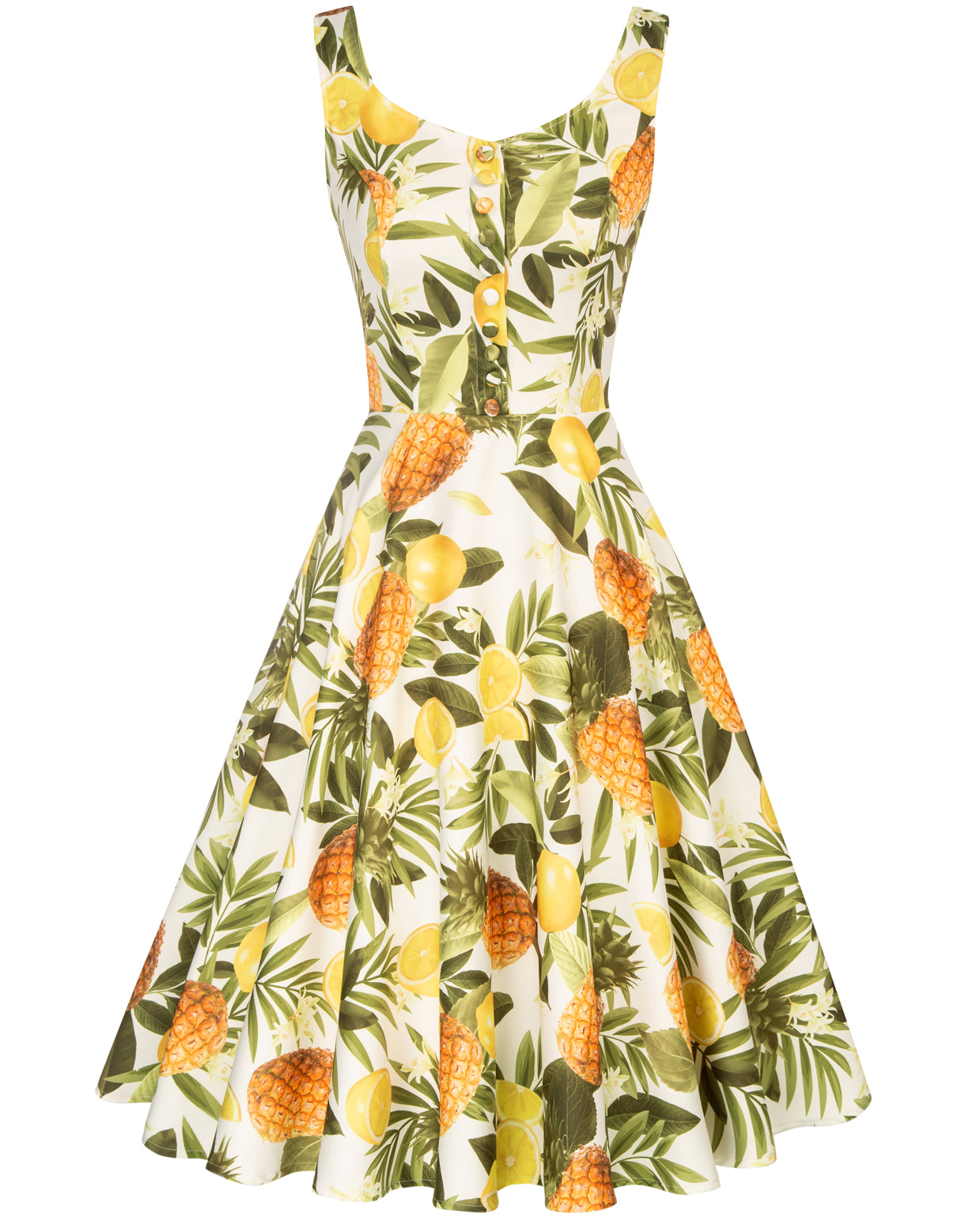 belle poque 1950s Retro Vintage Sleeveless Homecoming Dresses Cocktail Party Fruit