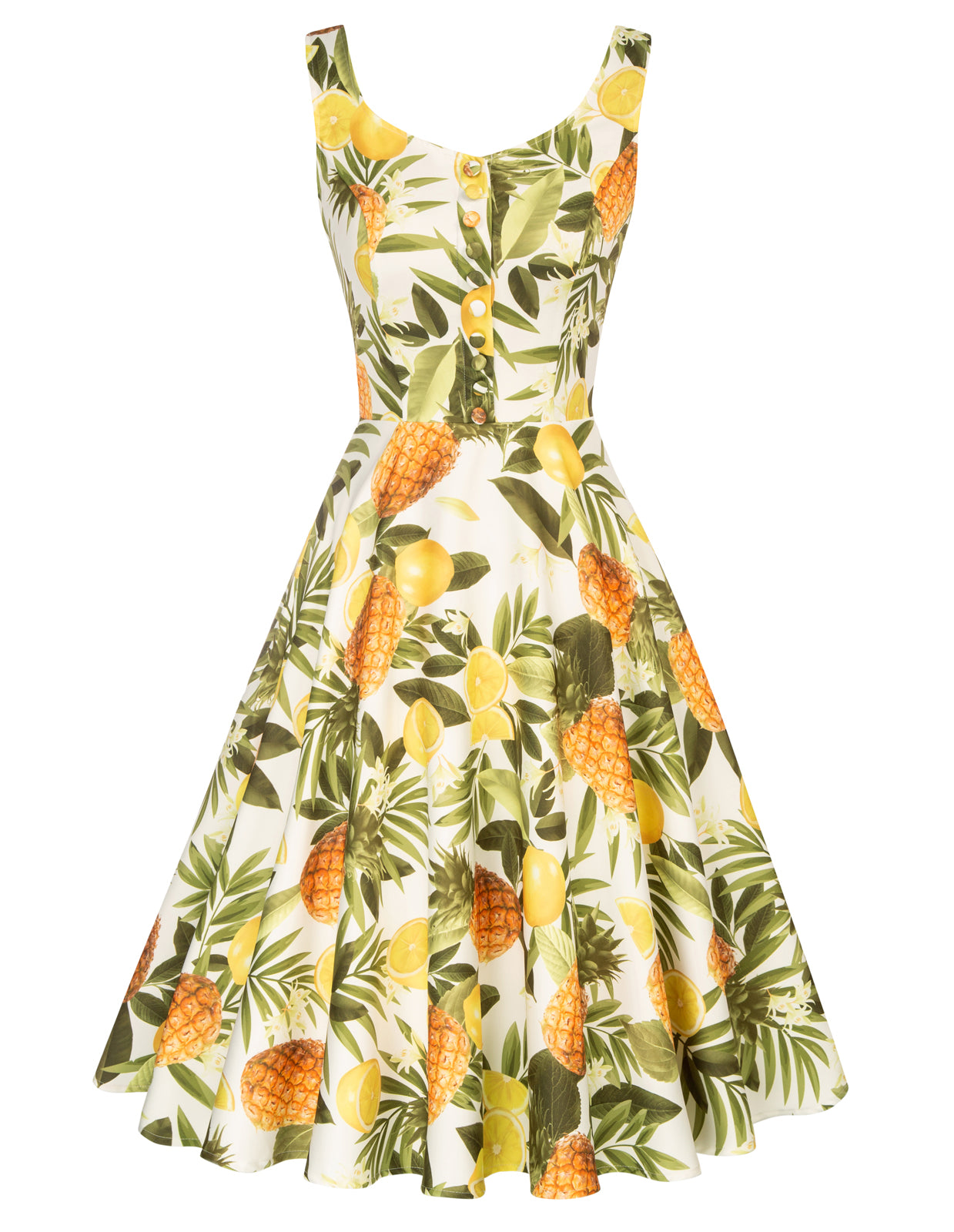 belle poque 1950s Retro Vintage Sleeveless Homecoming Dresses Cocktail Party Fruit
