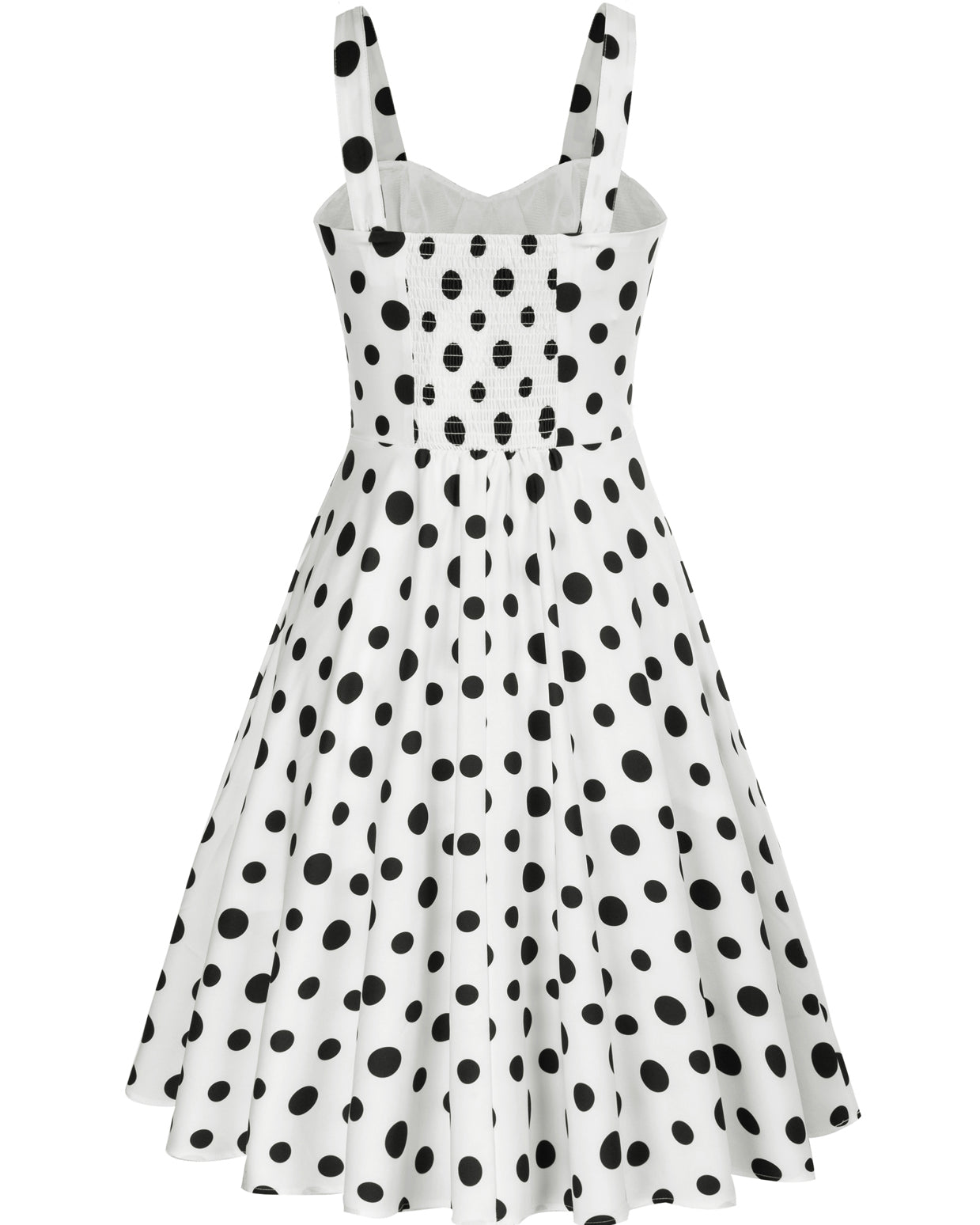 belle poque Vintage Two-Way Defined Waist Dress Ruched Bodice Flared A-Line Dress