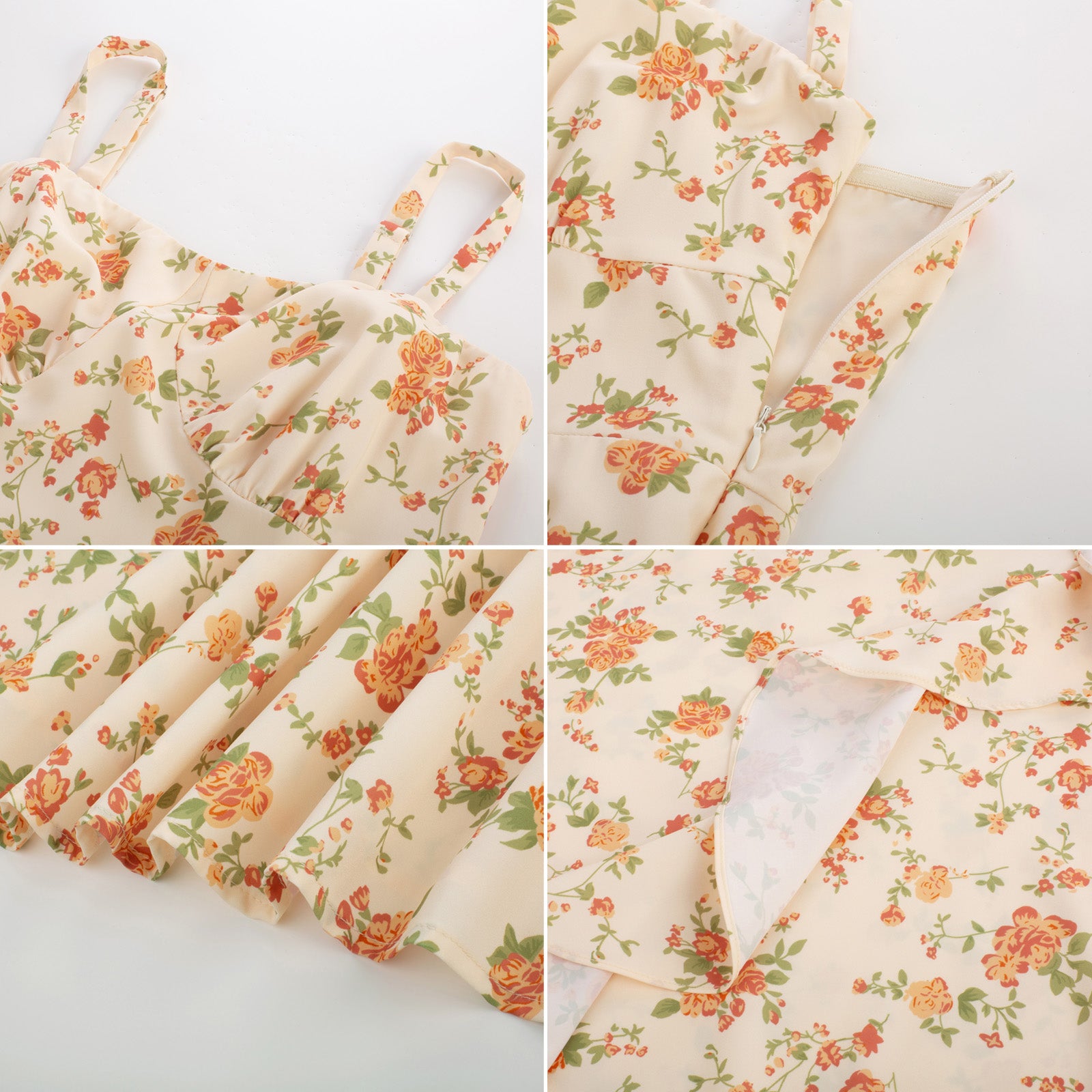 belle poque Sun Slip Dresses for Women Boho Maxi Dresses Casual Spaghetti Ruffle Dress