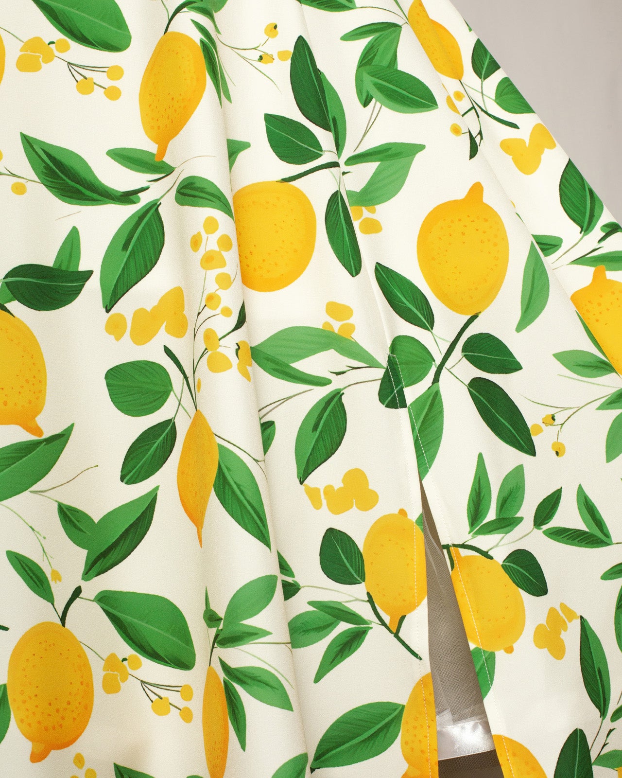 belle poque Vintage 1950s Cocktail Dress Ruched Slit A Line Swing Dress with Pockets