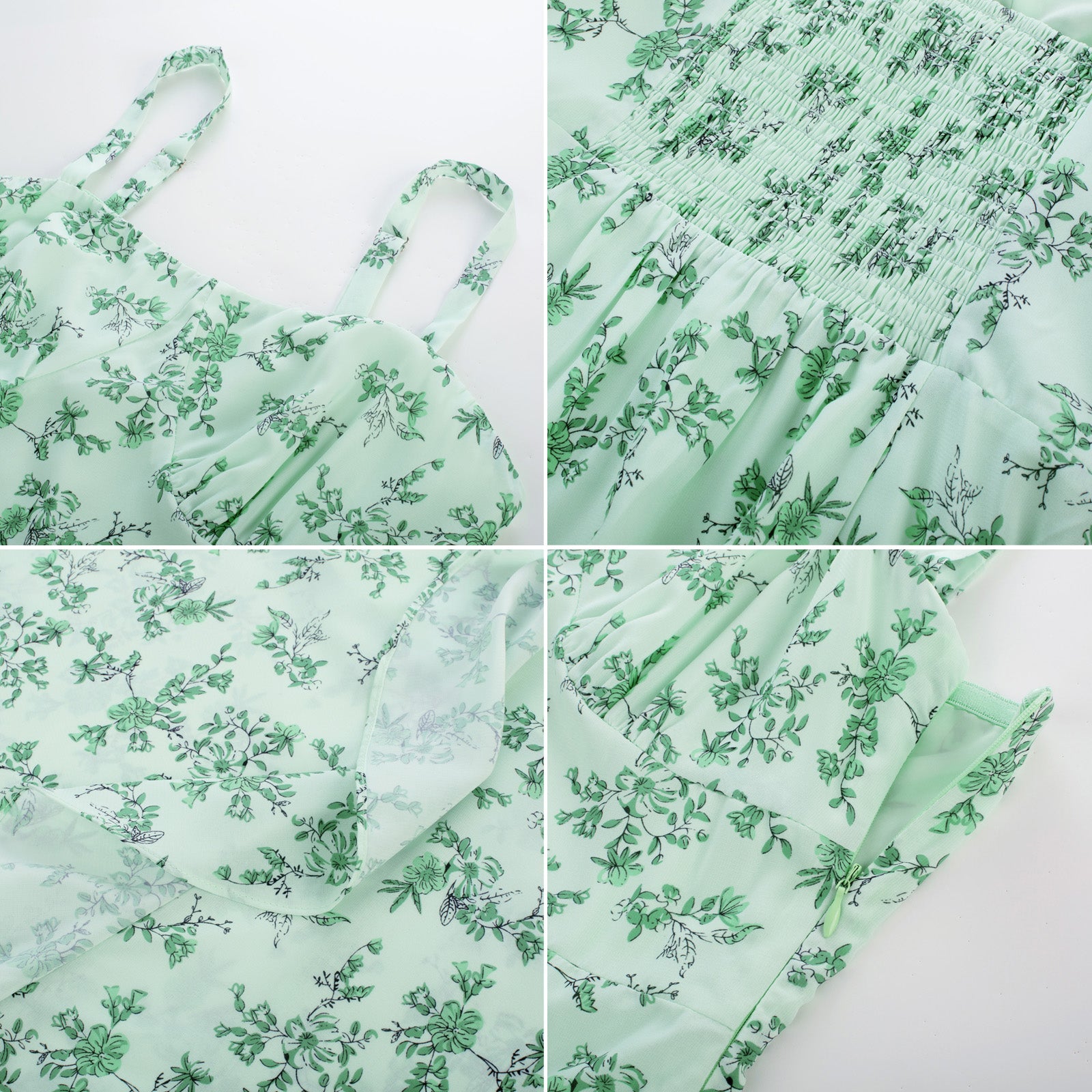 belle poque Sun Slip Dresses for Women Boho Maxi Dresses Casual Spaghetti Ruffle Dress