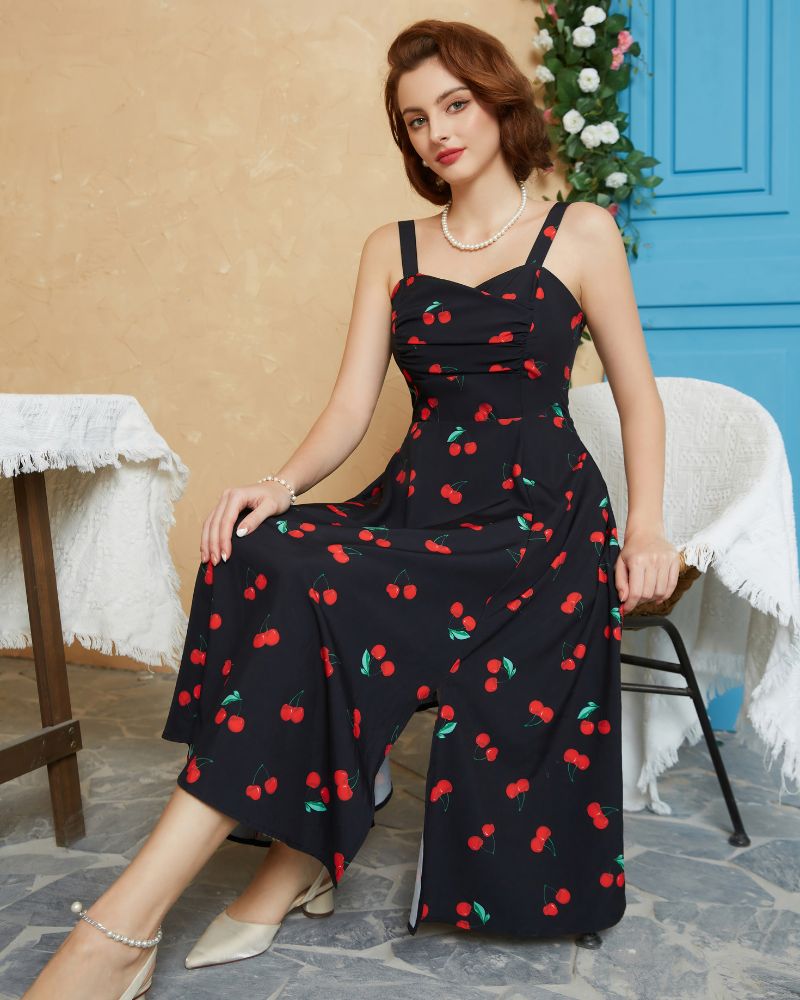 belle poque Vintage 1950s Cocktail Dress Ruched Slit A Line Swing Dress with Pockets