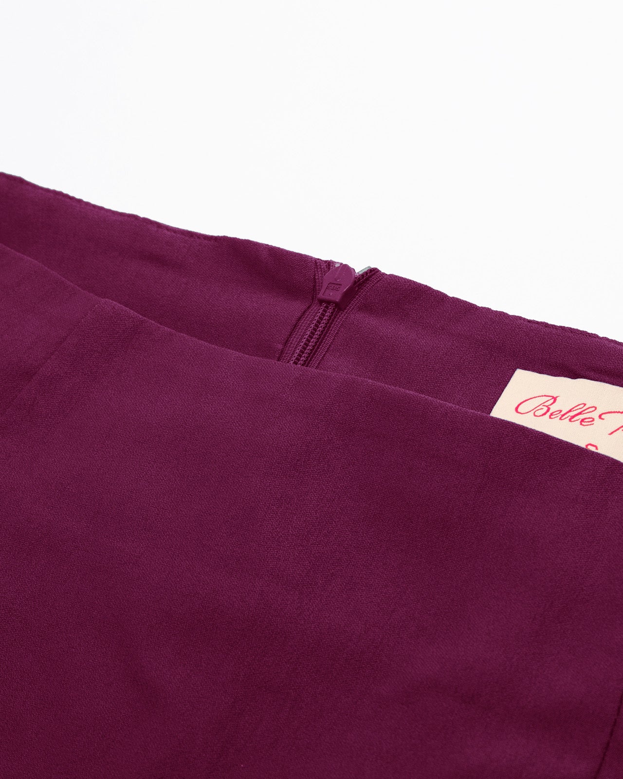 belle poque Vintage Bow-Knot Decorated Hips-Wrapped Bodycon Pencil Skirt