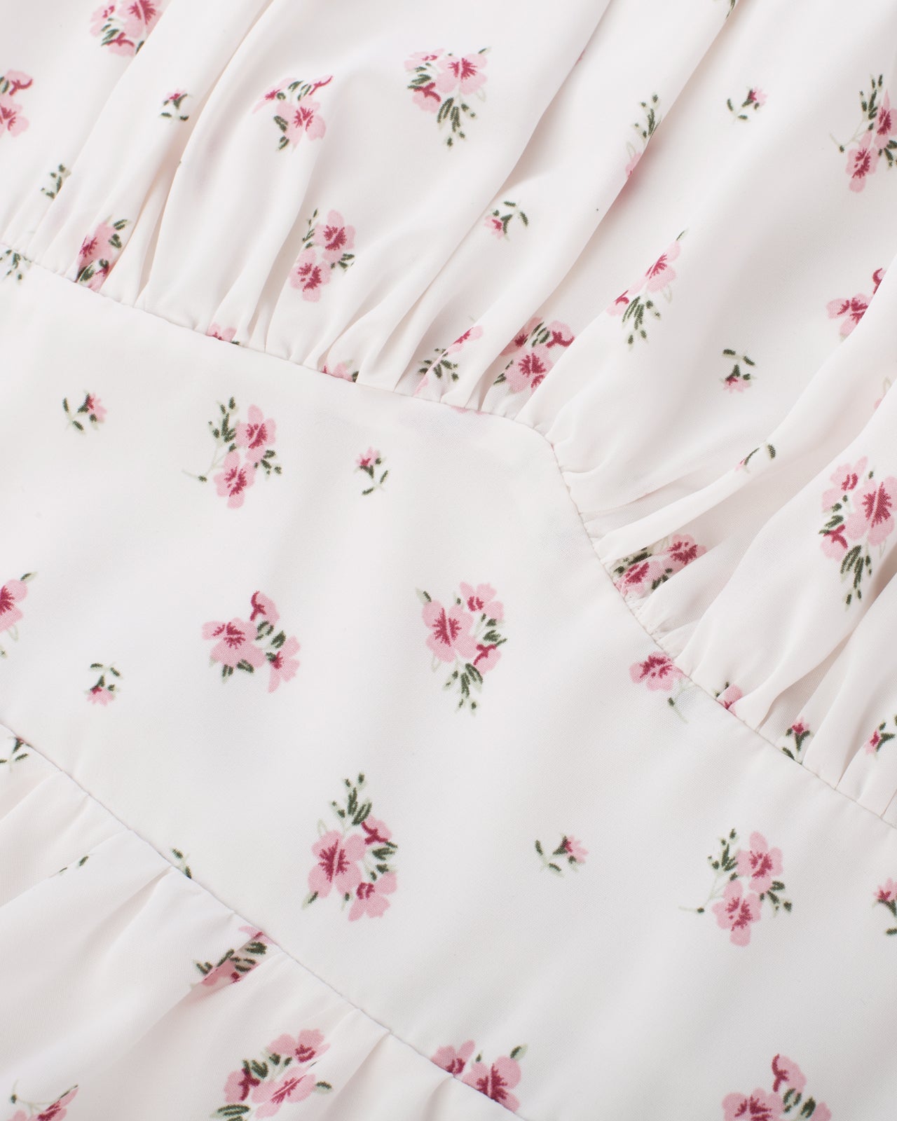 belle poque Floral Print Tiered Ruffle Dress 2026 Summer Vintage A-line Swing Midi Dress