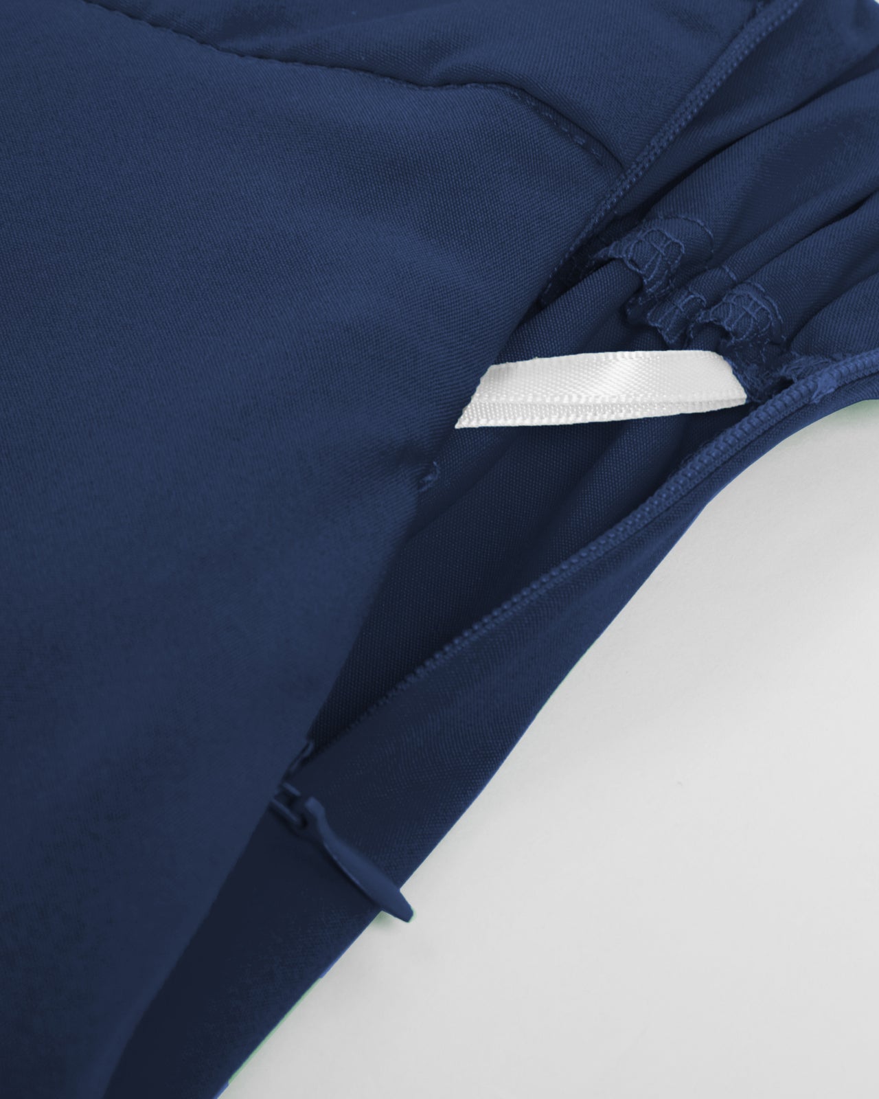 belle poque Swing Skirt with Belt Elastic High Waist Buttons Decorated Skirt