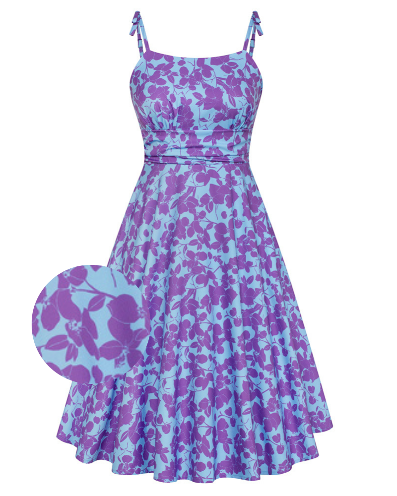 belle poque Summer Slip Dresses for Women Spaghetti Strap Midi Sun Dress Cute Casual Dress with Pockets