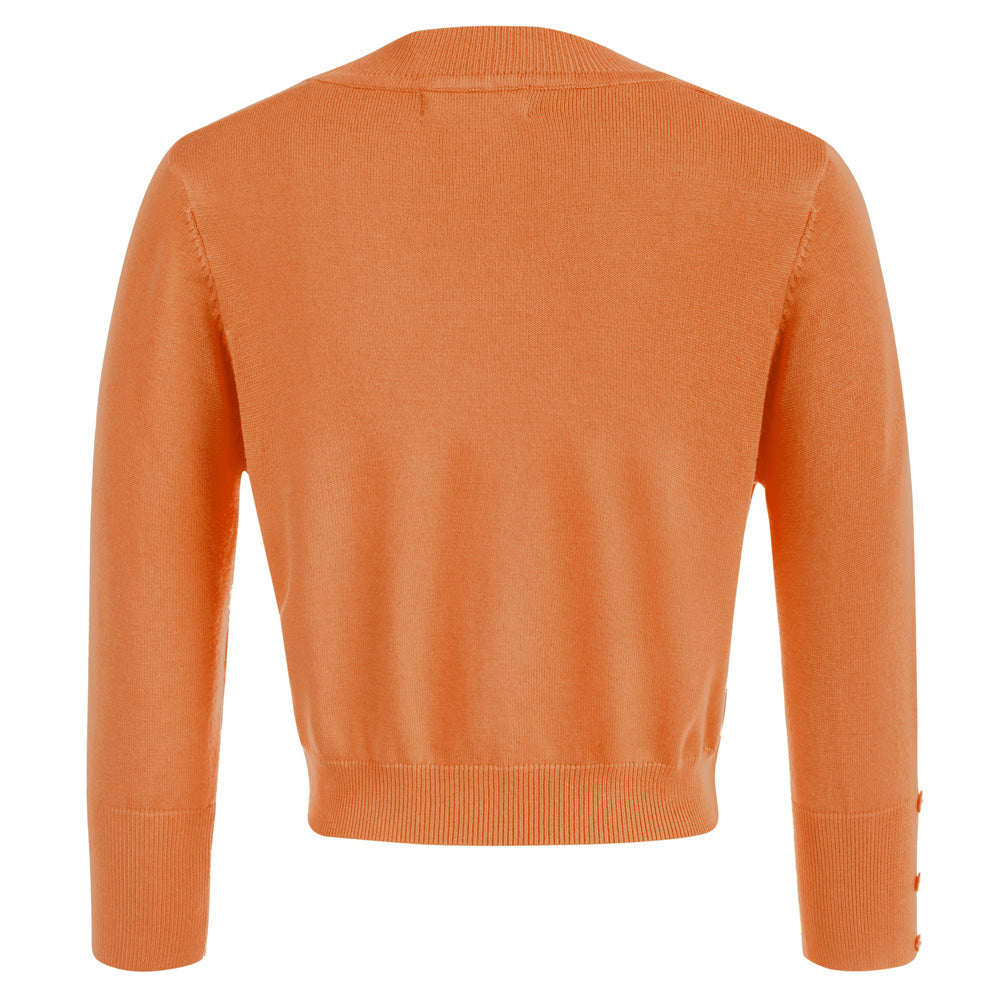 belle poque 3/4 Sleeve Bolero Shrug Open Front Knit Cropped Cardigan Sweater