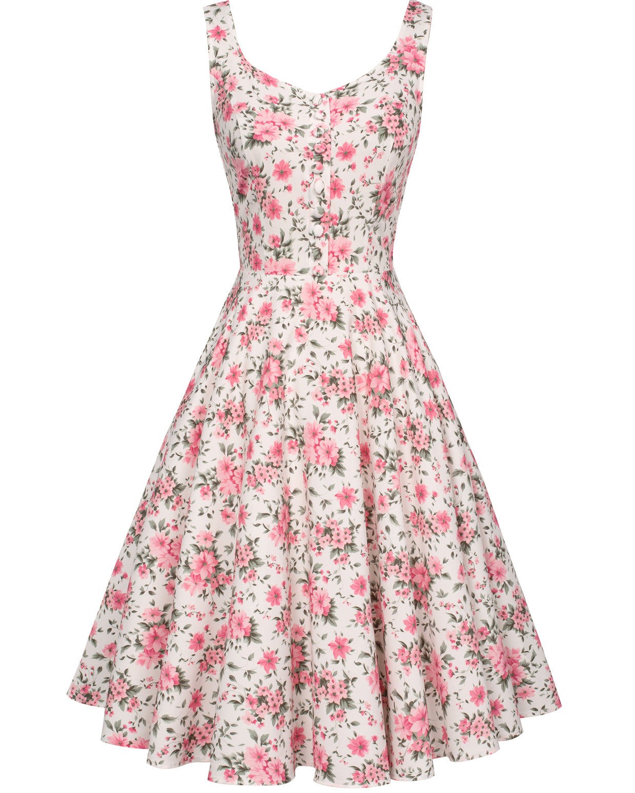 belle poque 1950s Retro Vintage Sleeveless Homecoming Dresses Cocktail Party Pink