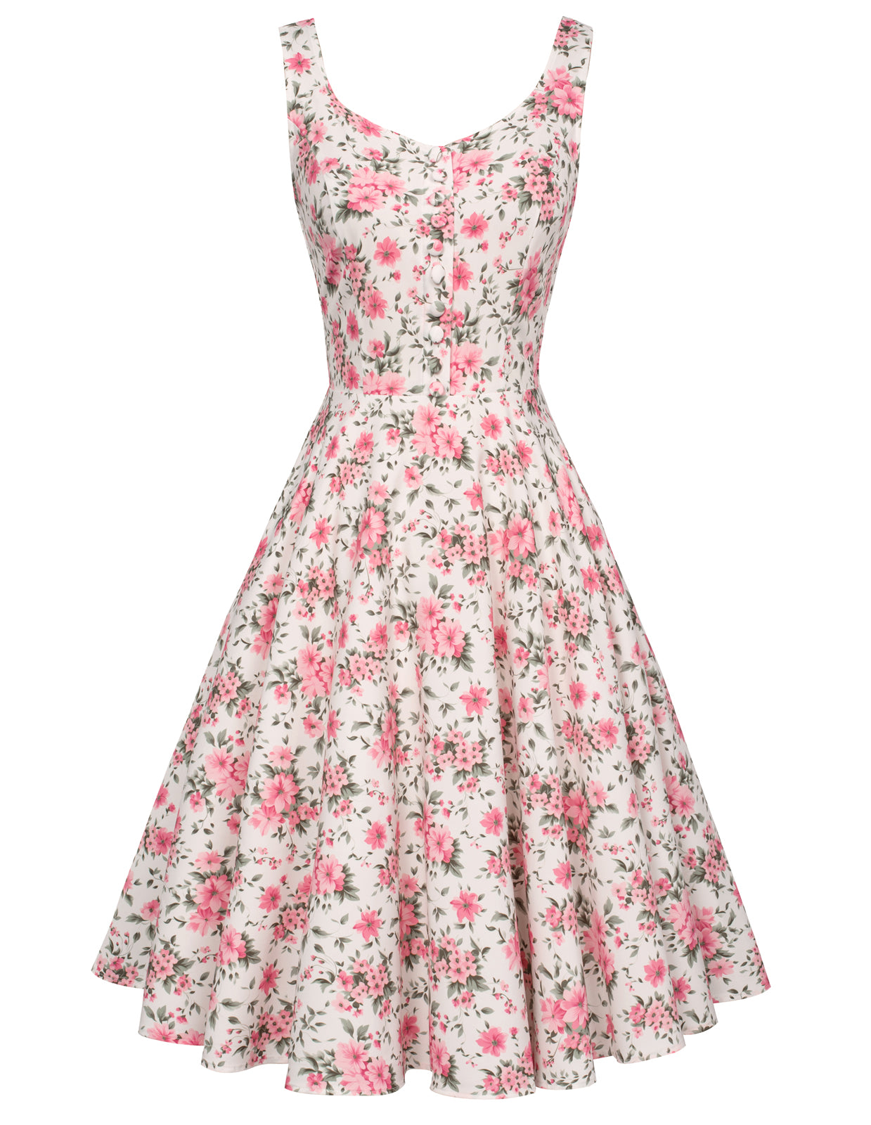 belle poque 1950s Retro Vintage Sleeveless Homecoming Dresses Cocktail Party Pink