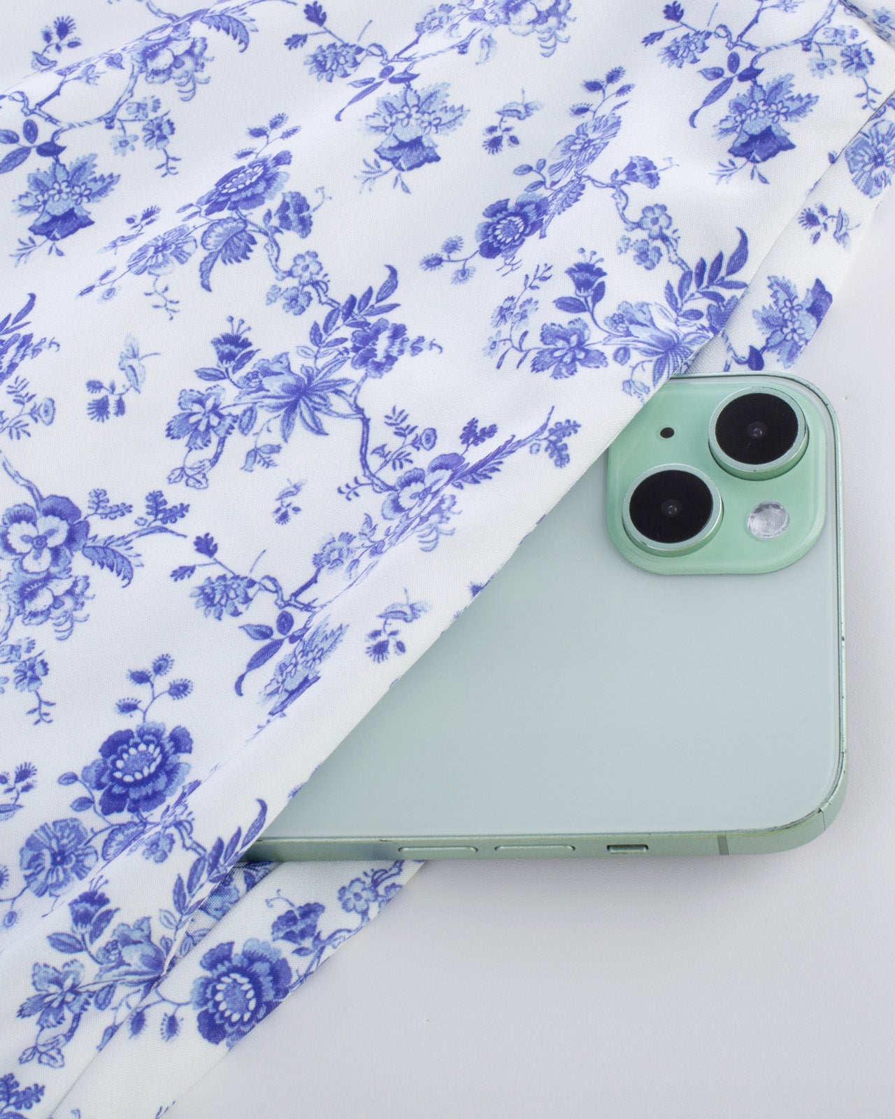 belle poque Swing Skirt with Belt Elastic High Waist Buttons Decorated Skirt