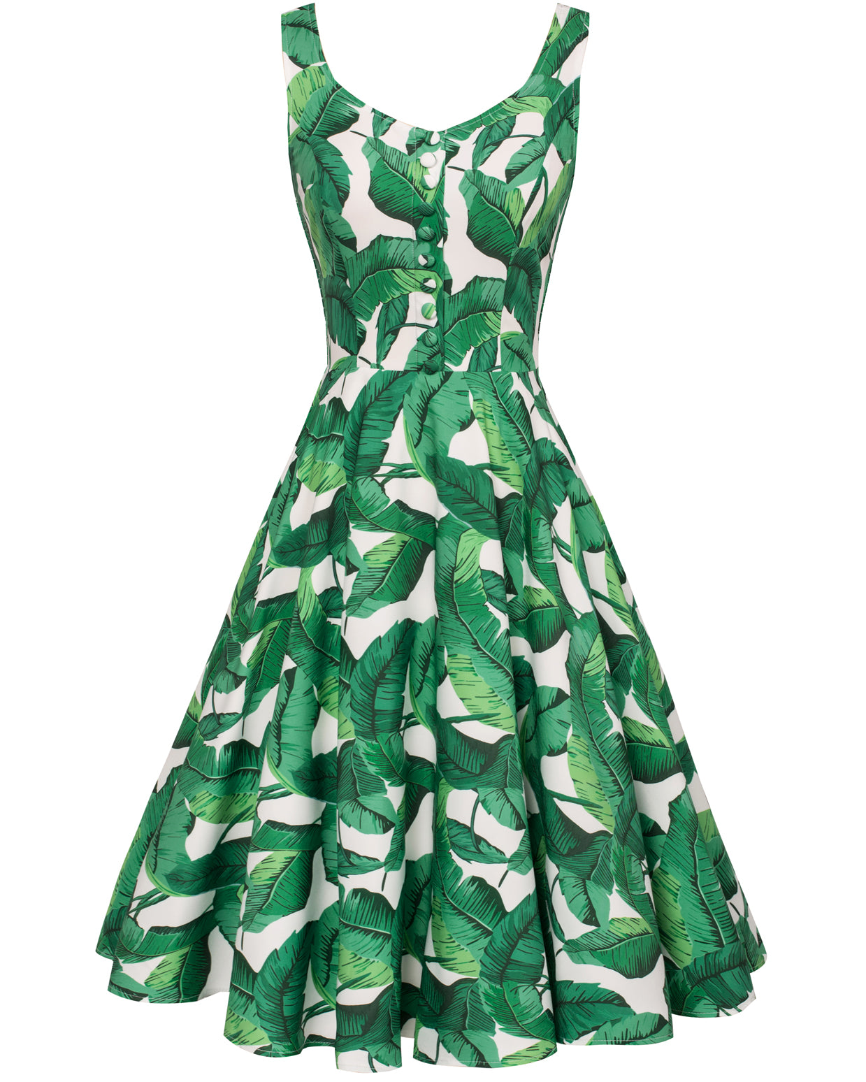 belle poque 1950s Retro Vintage Sleeveless Homecoming Dresses Cocktail Party Green