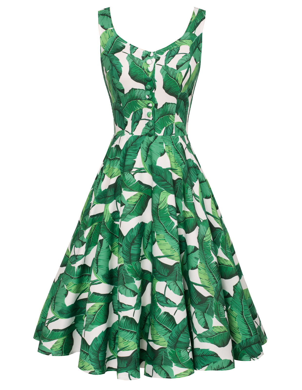 belle poque 1950s Retro Vintage Sleeveless Homecoming Dresses Cocktail Party Green