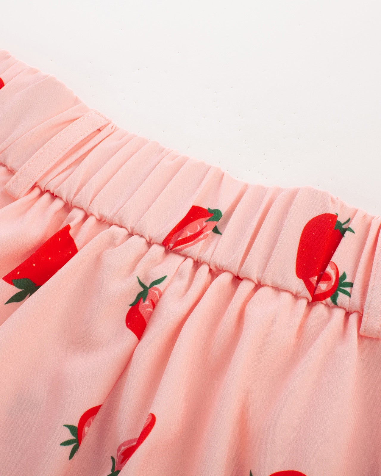 belle poque Swing Skirt with Belt Elastic High Waist Buttons Decorated Skirt