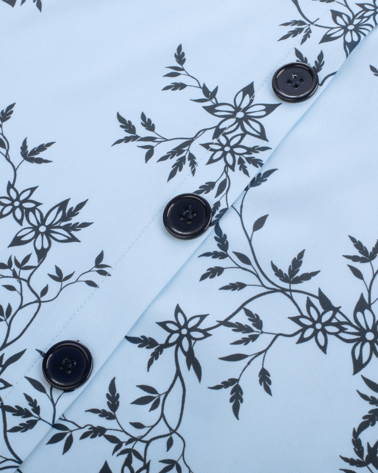 belle poque Swing Skirt with Belt Elastic High Waist Buttons Decorated Skirt