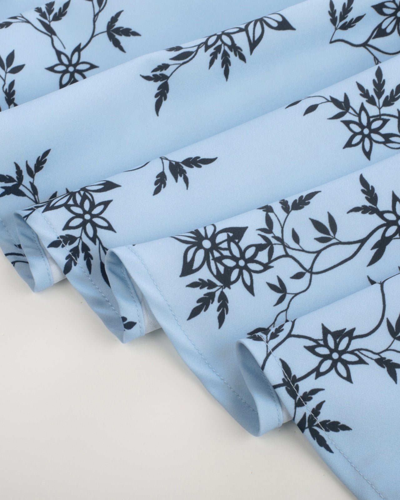 belle poque Swing Skirt with Belt Elastic High Waist Buttons Decorated Skirt