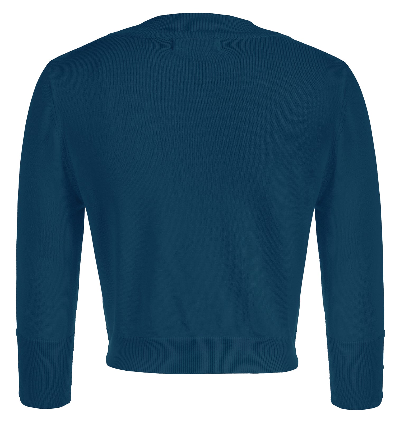 belle poque 3/4 Sleeve Bolero Shrug Open Front Knit Cropped Cardigan Sweater