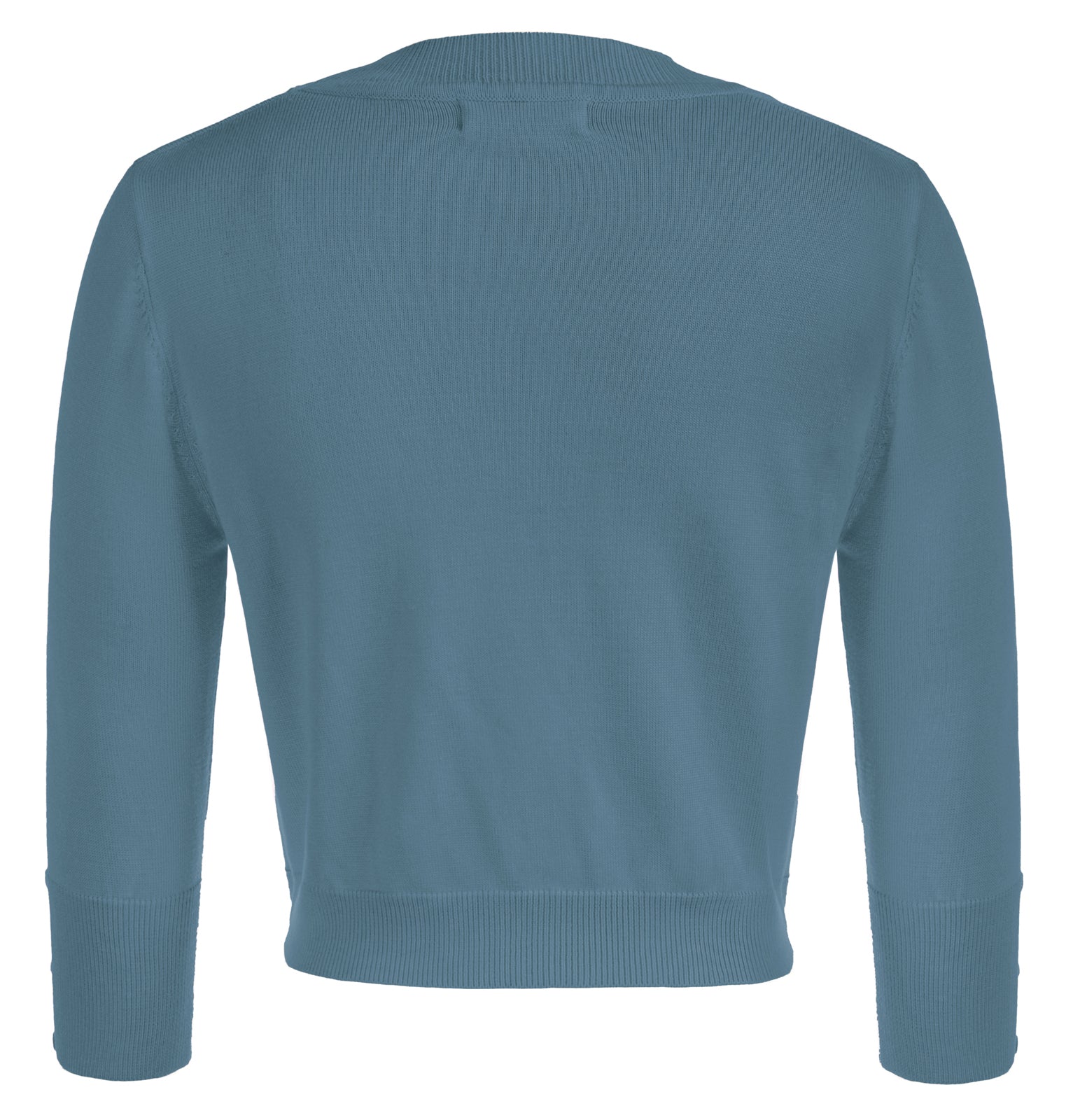 belle poque 3/4 Sleeve Bolero Shrug Open Front Knit Cropped Cardigan Sweater