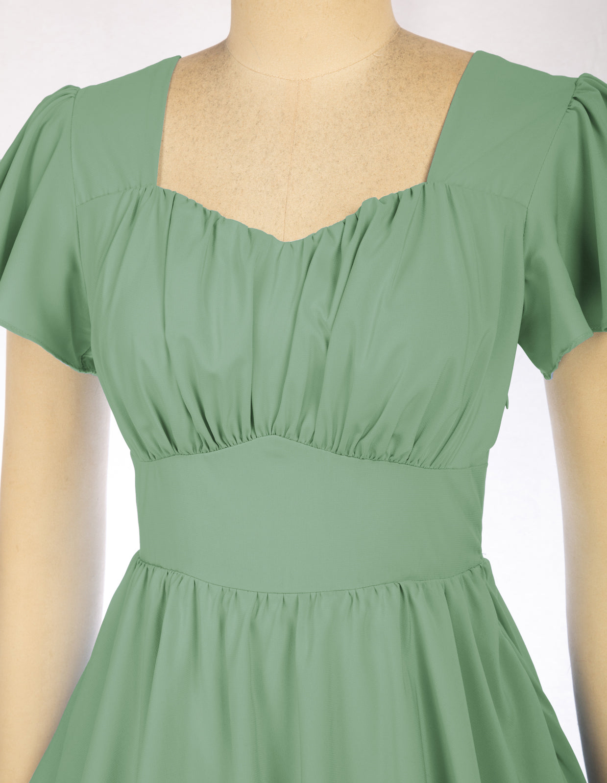 belle poque Floral Print Square Neck Tiered Ruffle Dress 2023 Summer Vintage A-line Swing Midi Dress