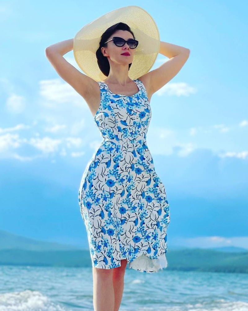 belle poque 1950s Retro Vintage Sleeveless Homecoming Dresses Cocktail Party