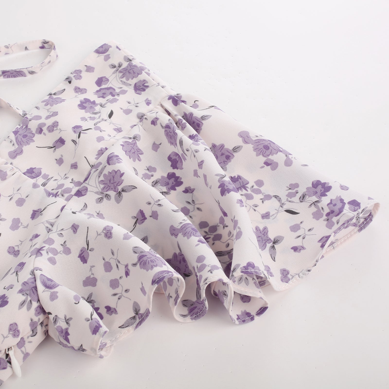 belle poque Floral Print Square Neck Tiered Ruffle Dress 2023 Summer Vintage A-line Swing Midi Dress