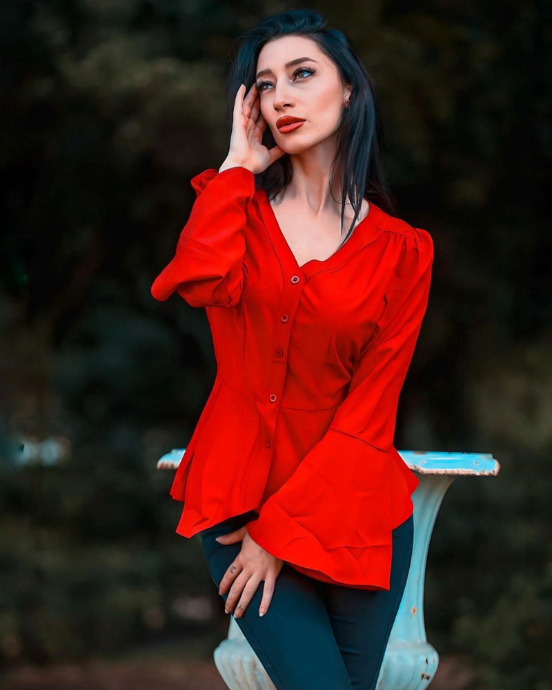 belle poque Seckill Offer⌛Vintage Peplum Button Down Blouse Long Bell Sleeve V Neck Shirts Dressy Formal Tops