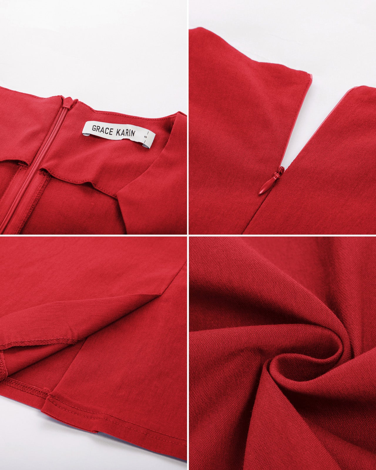 belle poque Vintage Cap Sleeve High Stretchy Hips-Wrapped Bodycon Pencil Dress