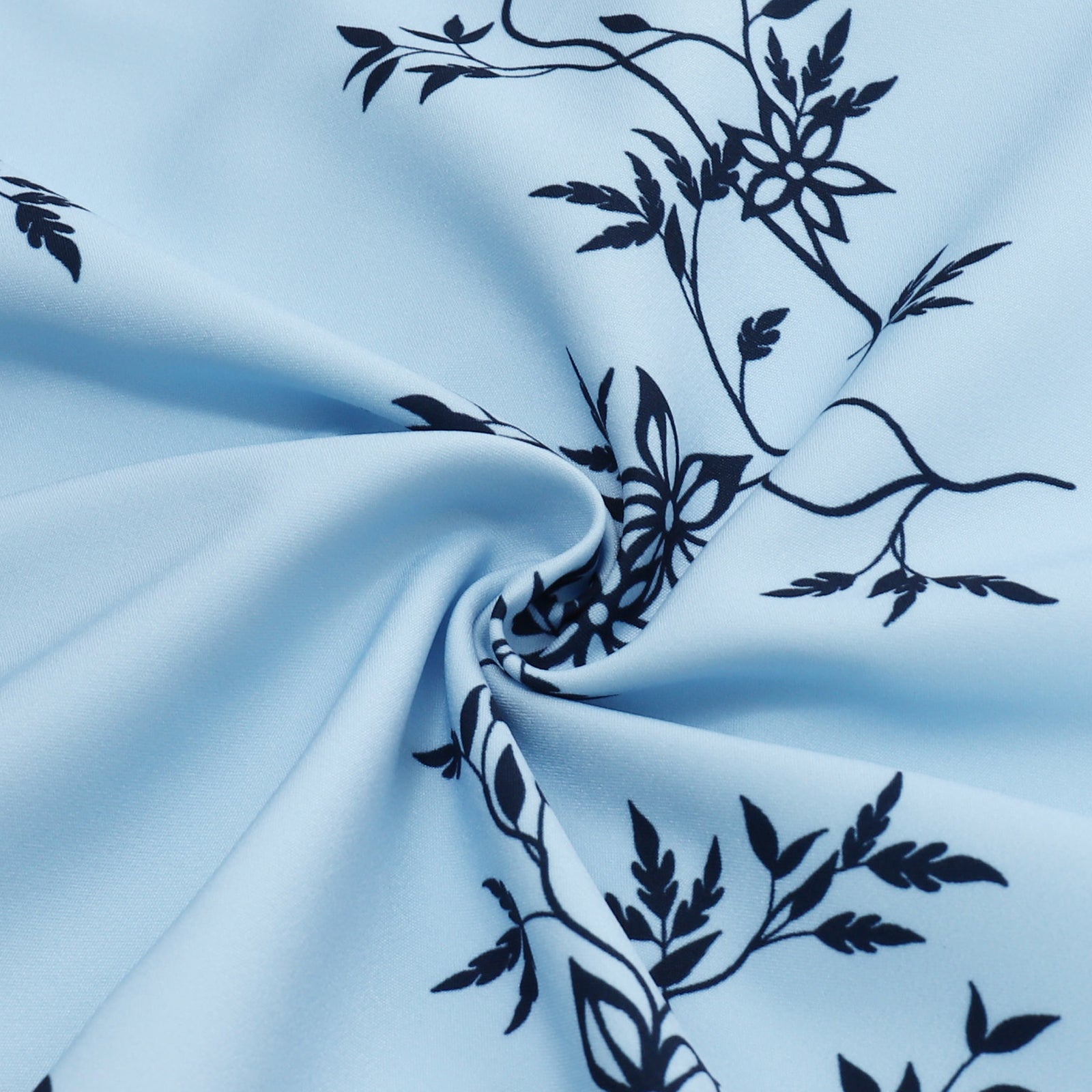 belle poque Vintage Two-Way Defined Waist Dress Ruched Bodice Flared A-Line Dress