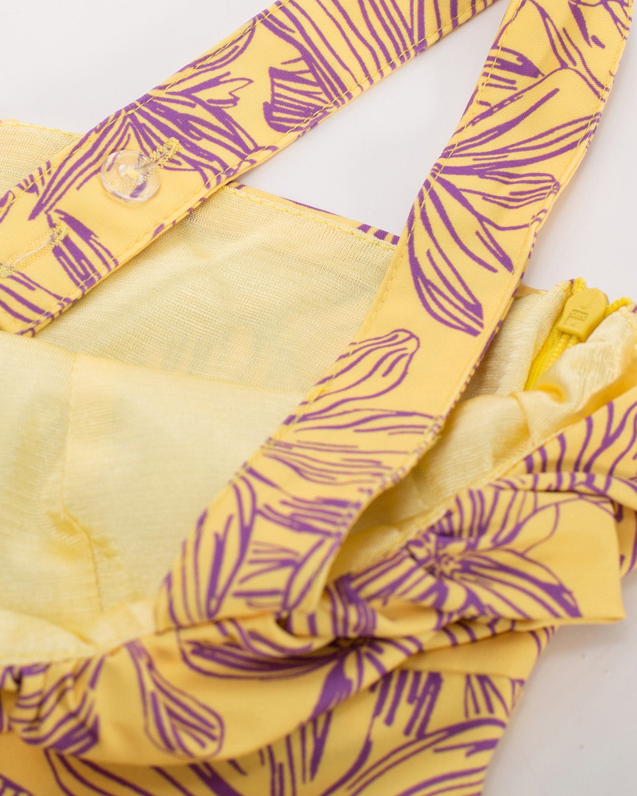 belle poque Vintage Two-Way Defined Waist Dress Ruched Bodice Flared A-Line Dress