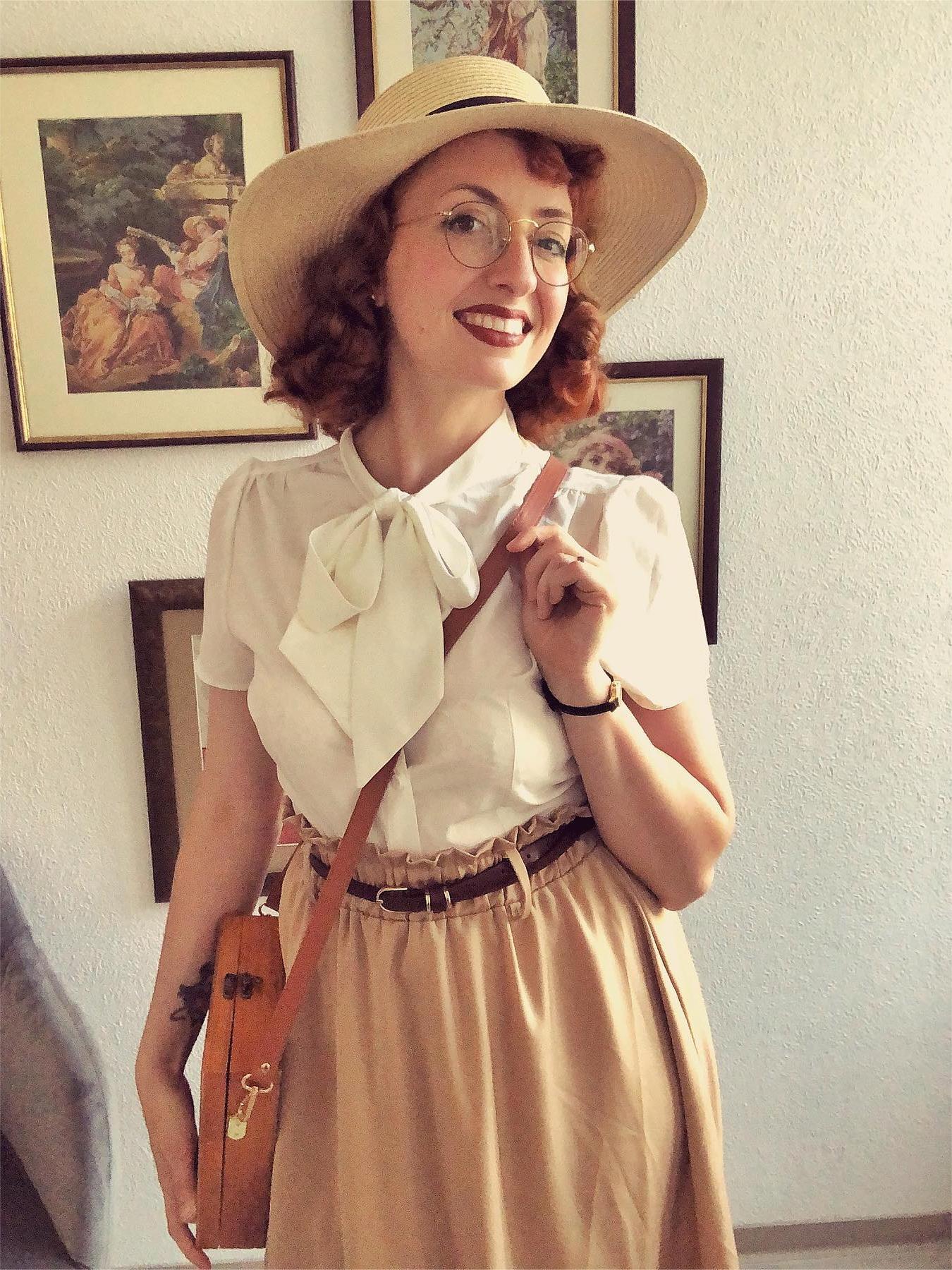 belle poque Plus Size Bow-Knot Decorated Shirt Short Sleeve Button-up Blouse Tops