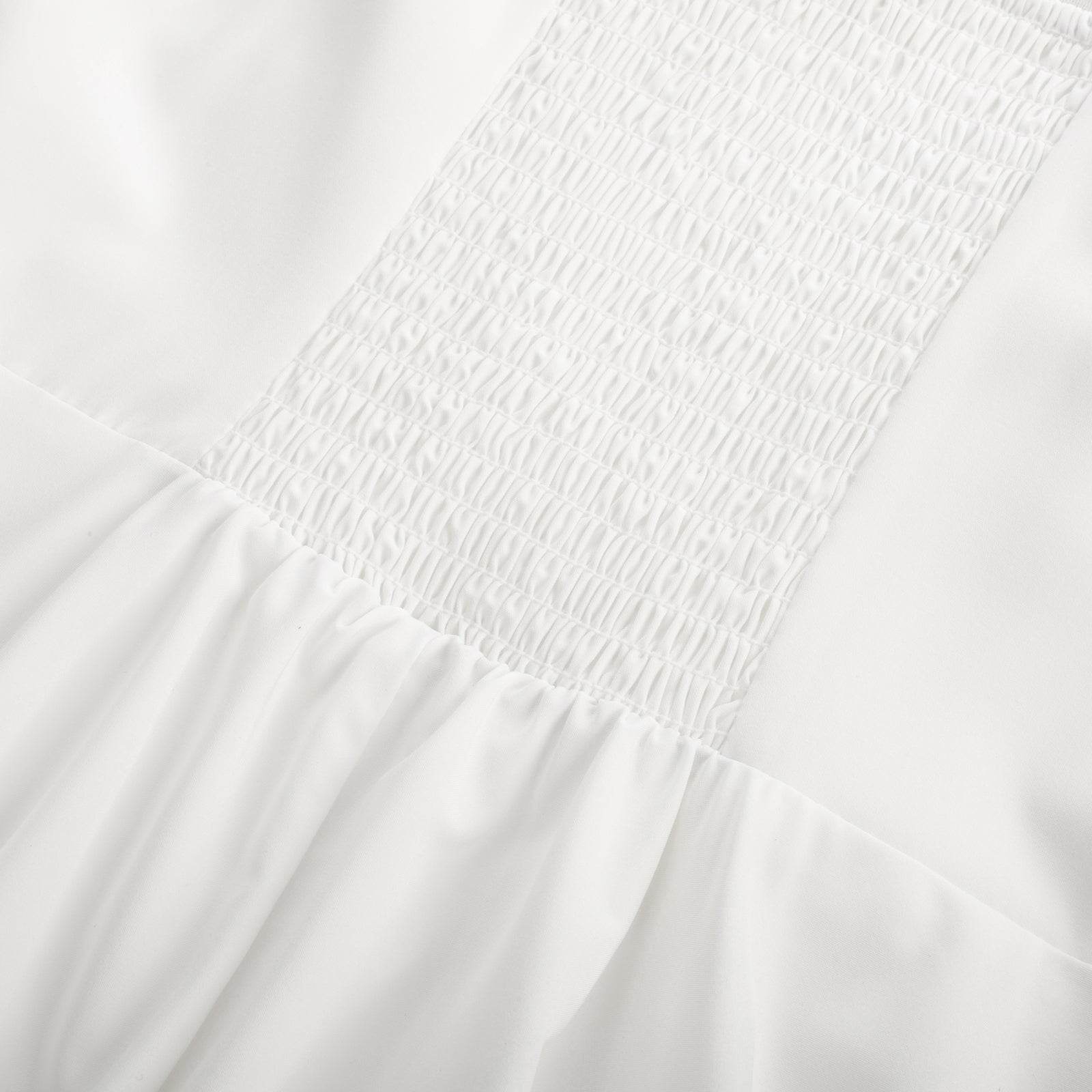 belle poque Vintage Two-Way Defined Waist Dress Ruched Bodice Flared A-Line Dress