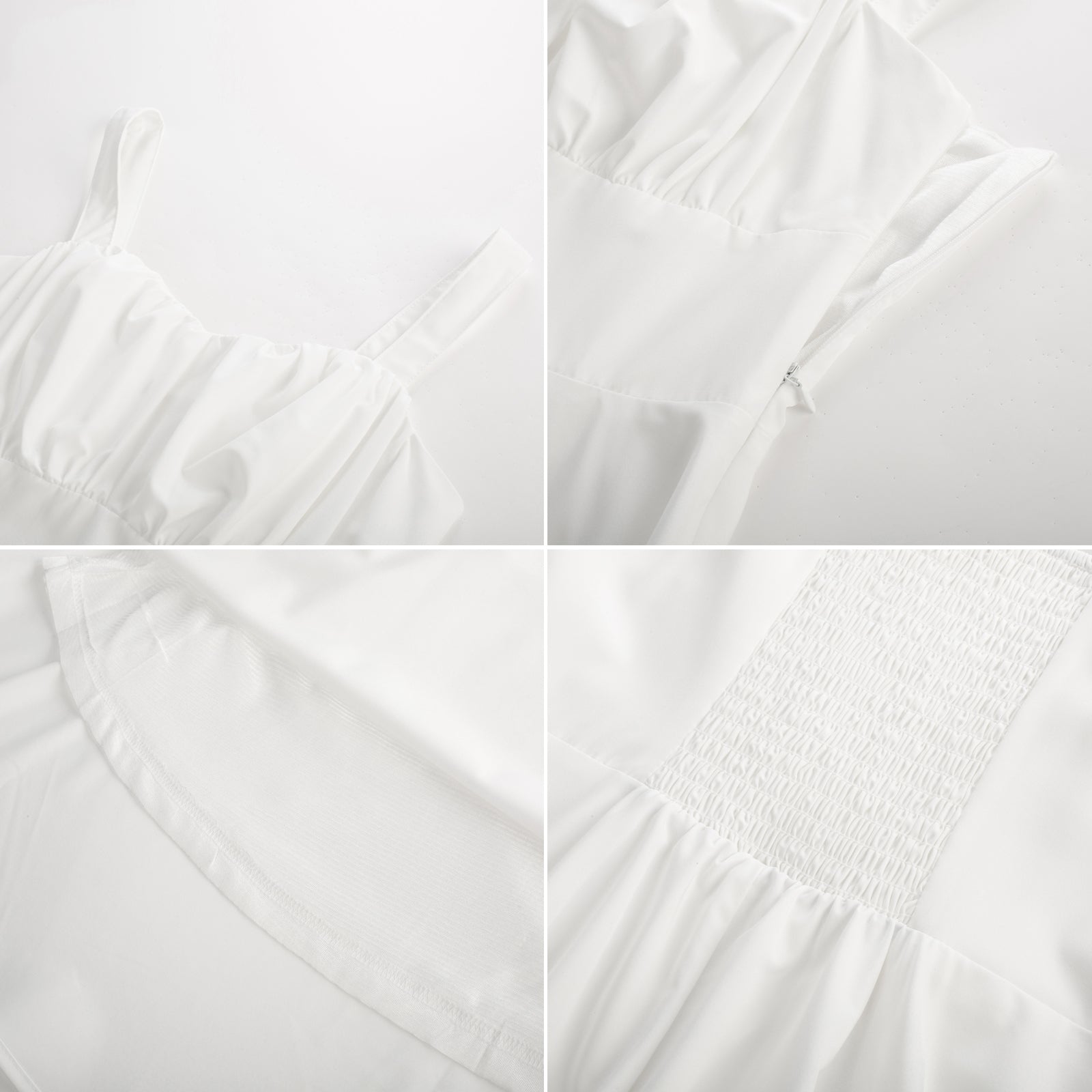 belle poque Vintage Two-Way Defined Waist Dress Ruched Bodice Flared A-Line Dress